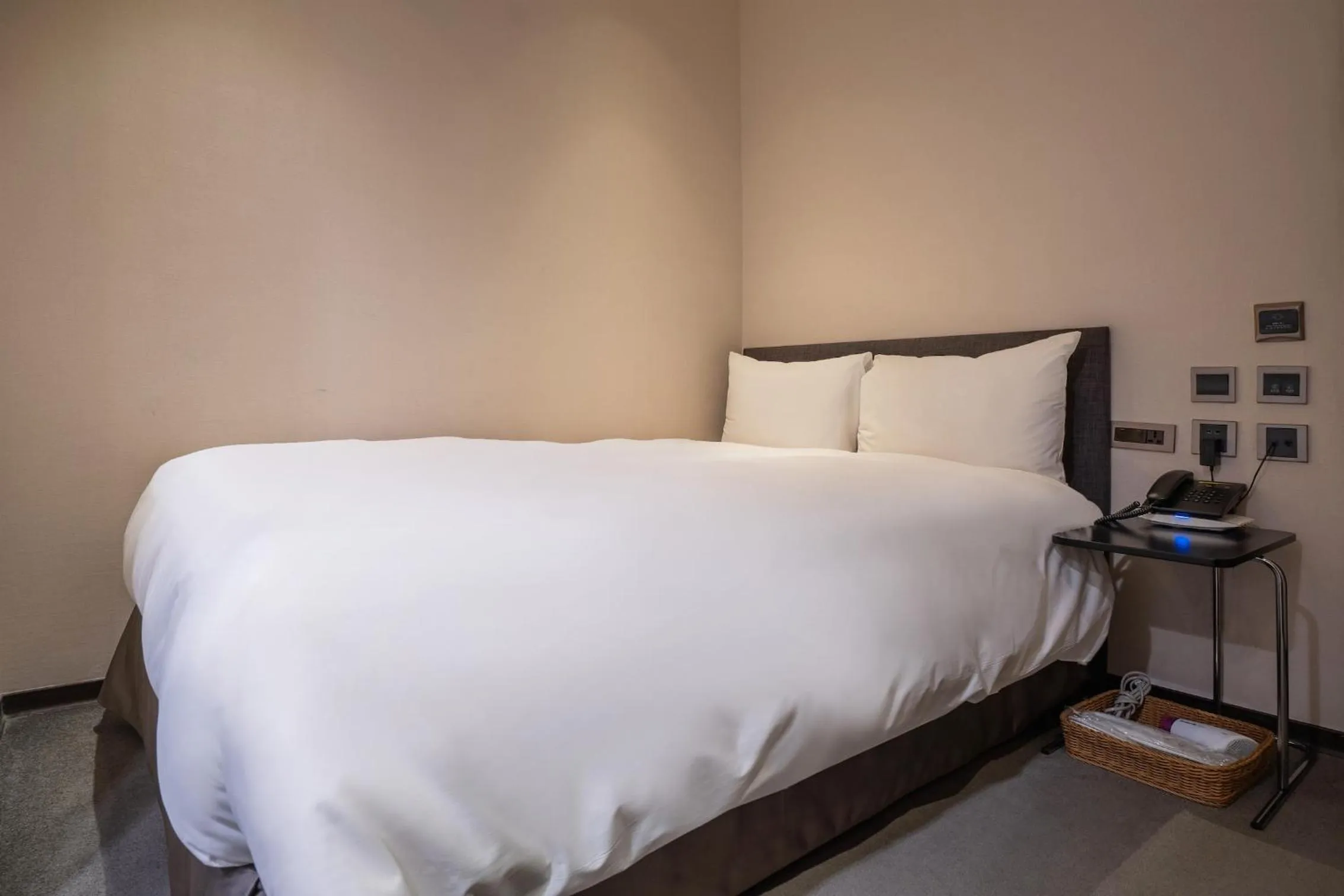 Bed in CHECK inn Taipei Xinyi