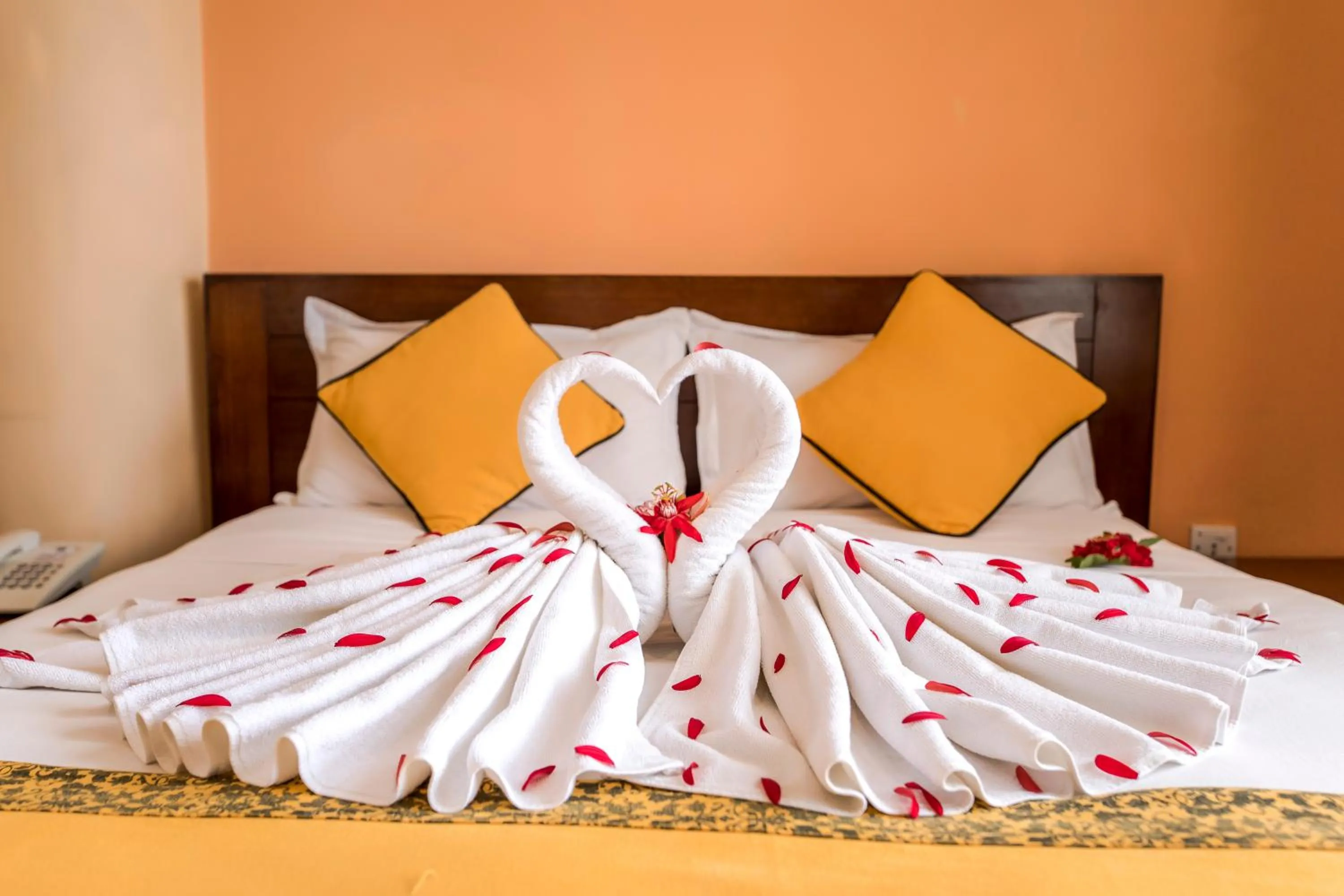 Bed in Airport Hotel