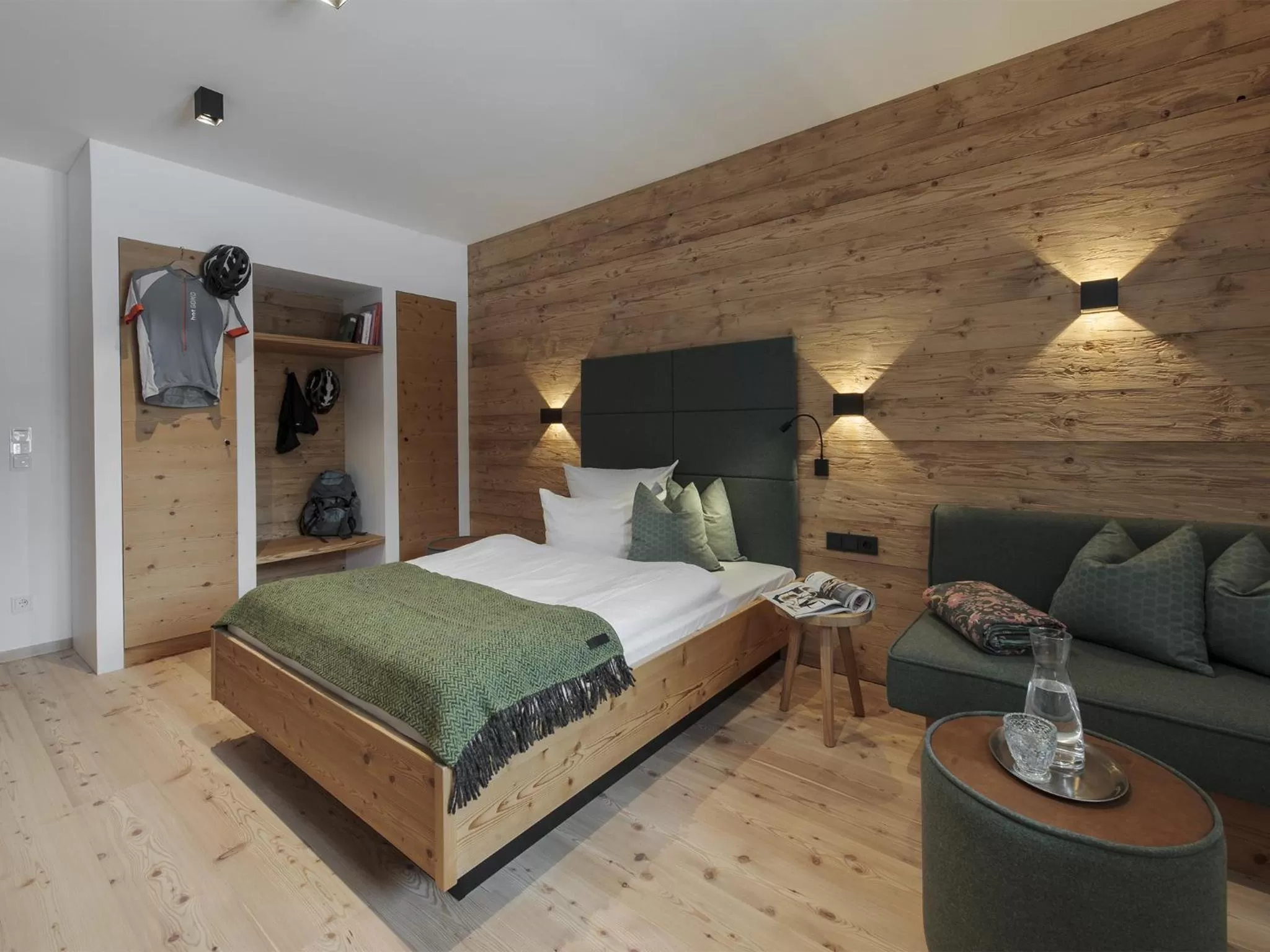 Bedroom, Bed in Forstnerwirt hotel | stubn | biergarten