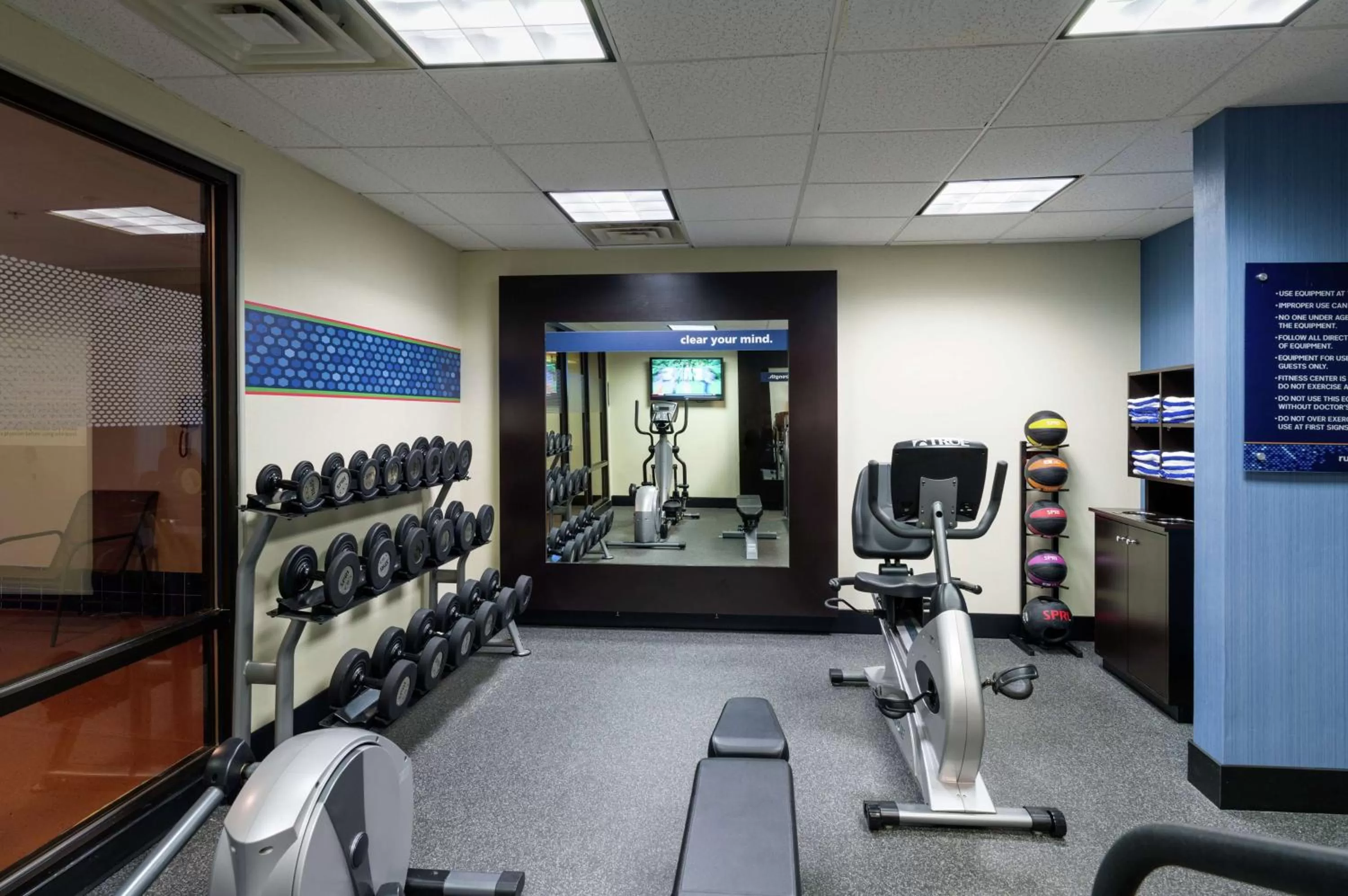 Fitness centre/facilities in Hampton Inn Selinsgrove/Shamokin Dam