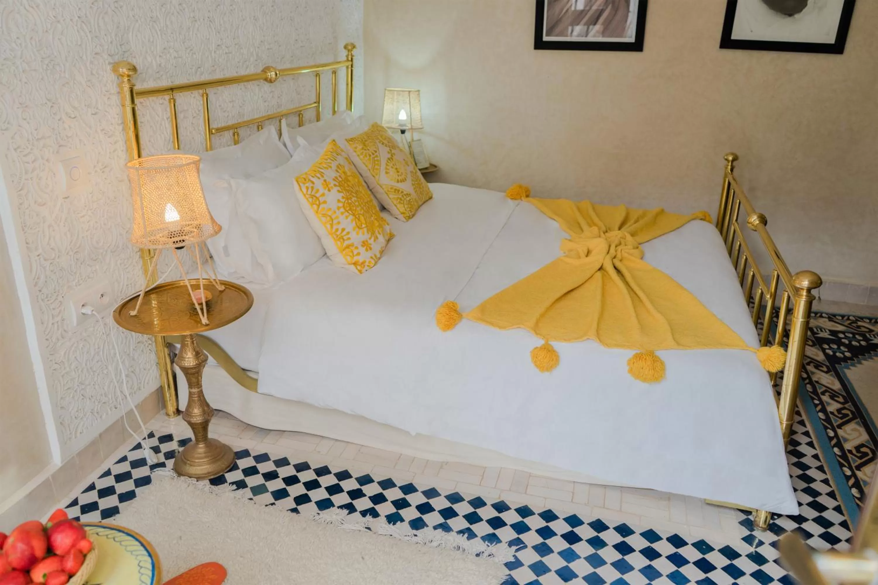 Bed in Riad Beata Bed & Breakfast