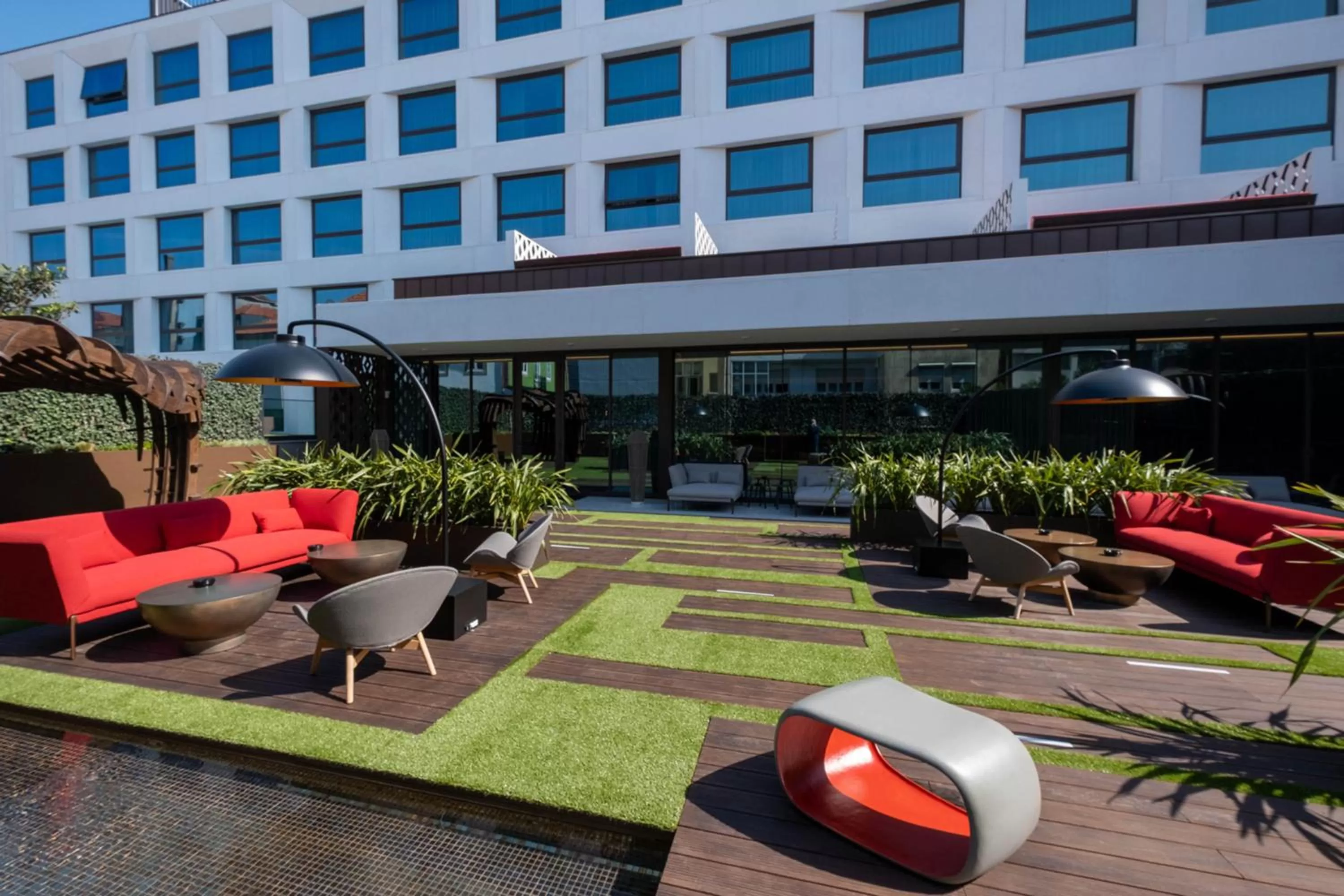 Patio in BessaHotel Baixa