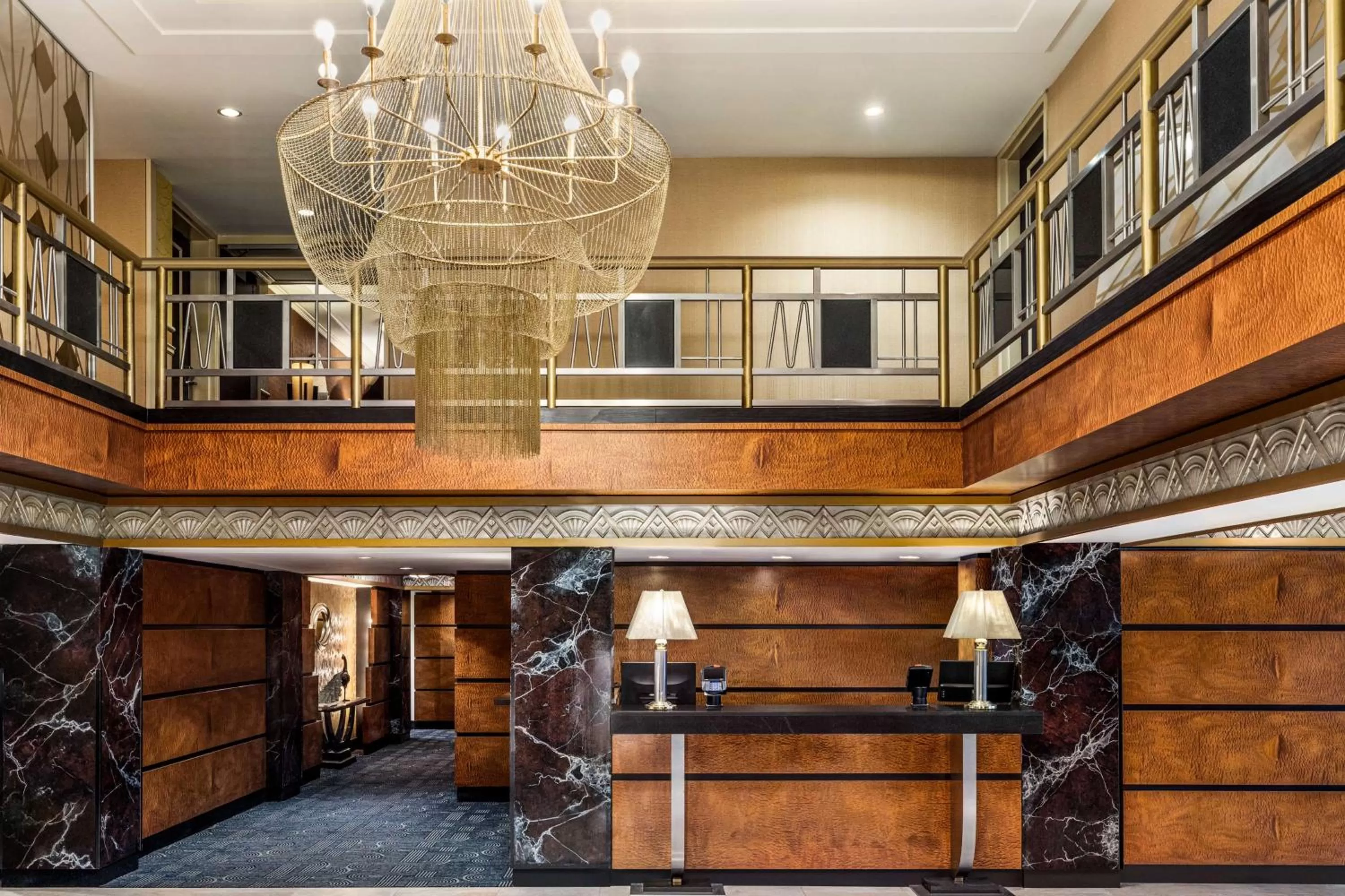 Lobby or reception in Inn at Great Neck