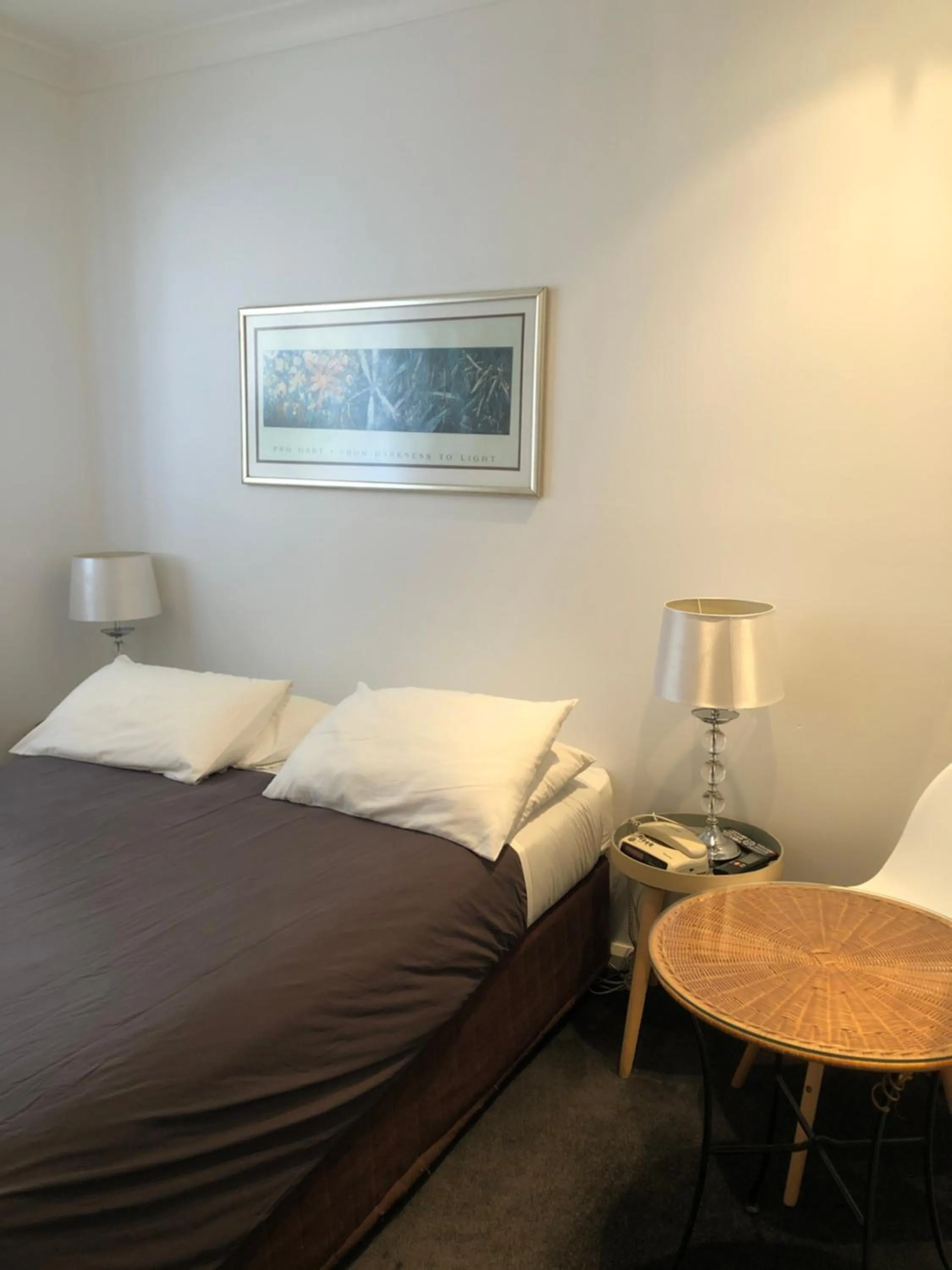 Bed in Hotel 59 Sydney