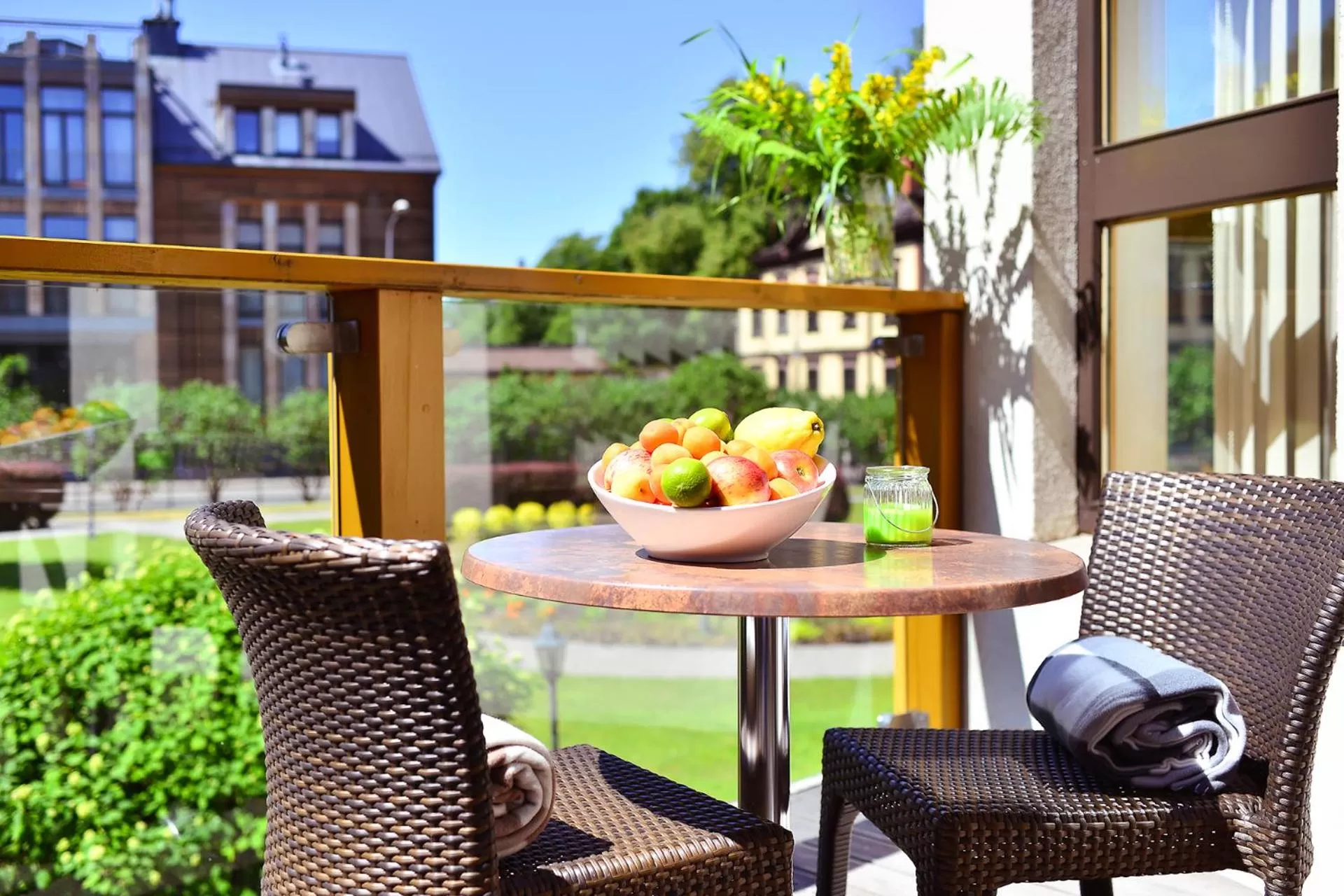 Garden in Superior Hotel Vantis Riverside