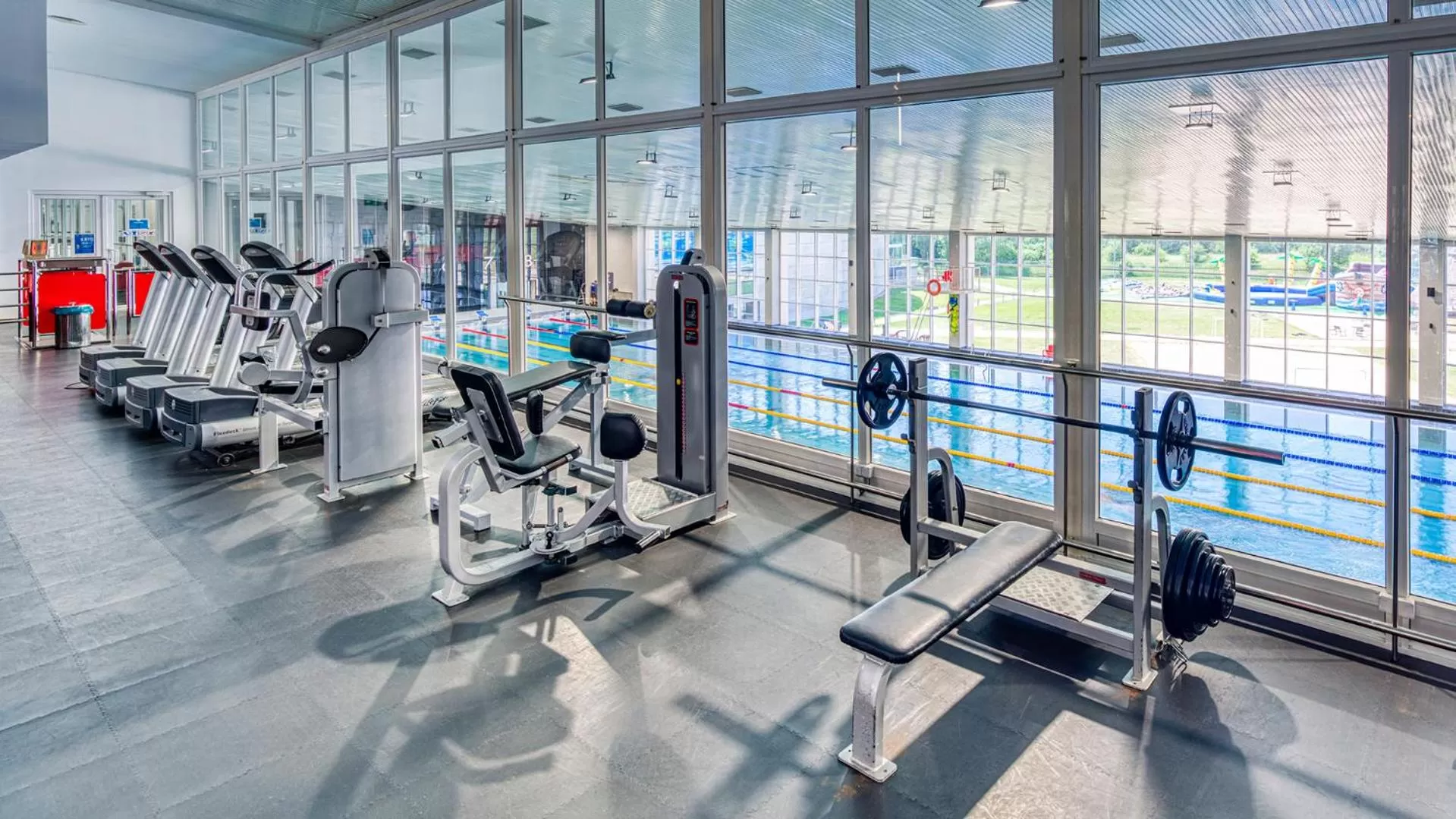 Fitness centre/facilities in Hotel AquaCity Seasons