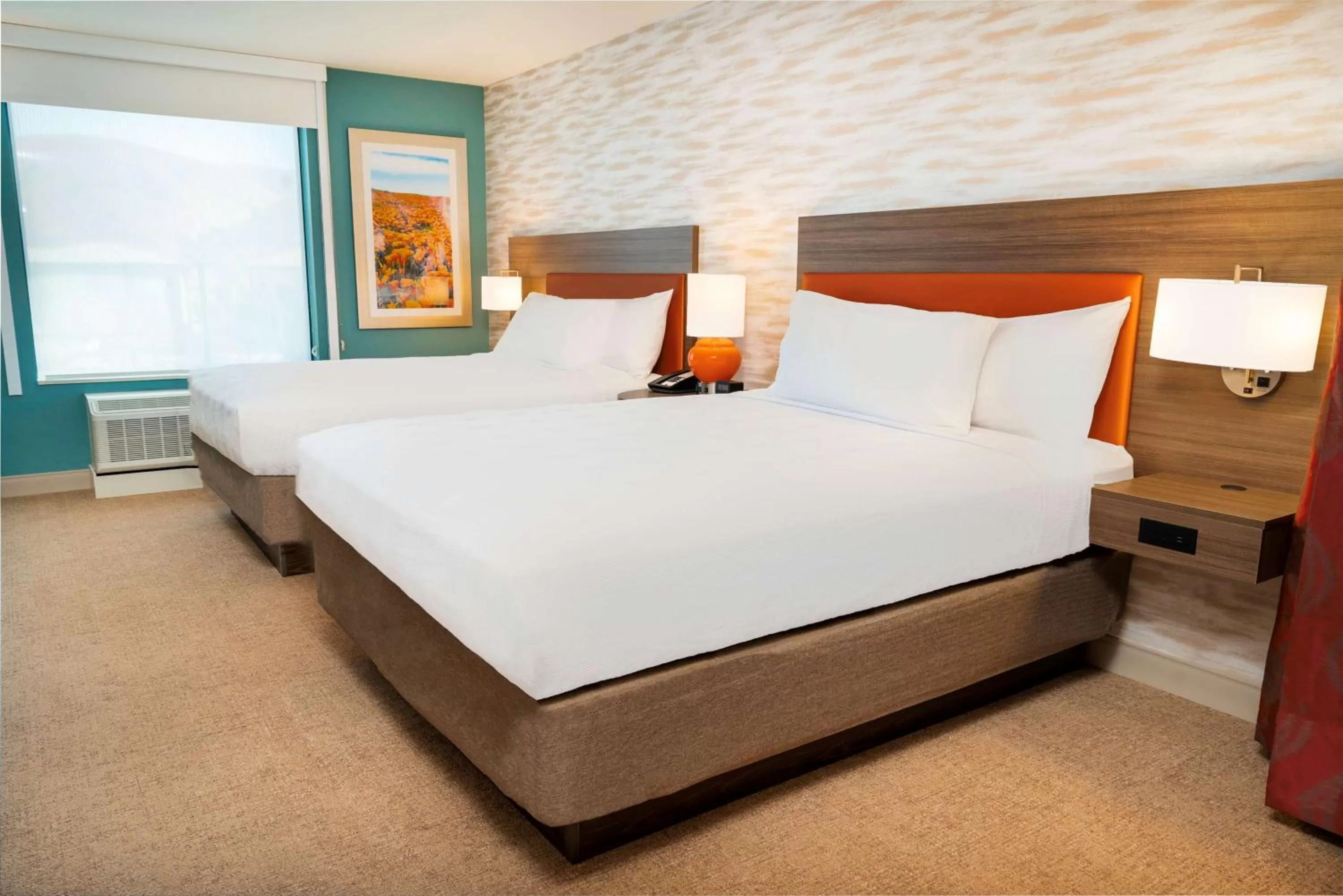 Bed in Home2 Suites Corona, Ca