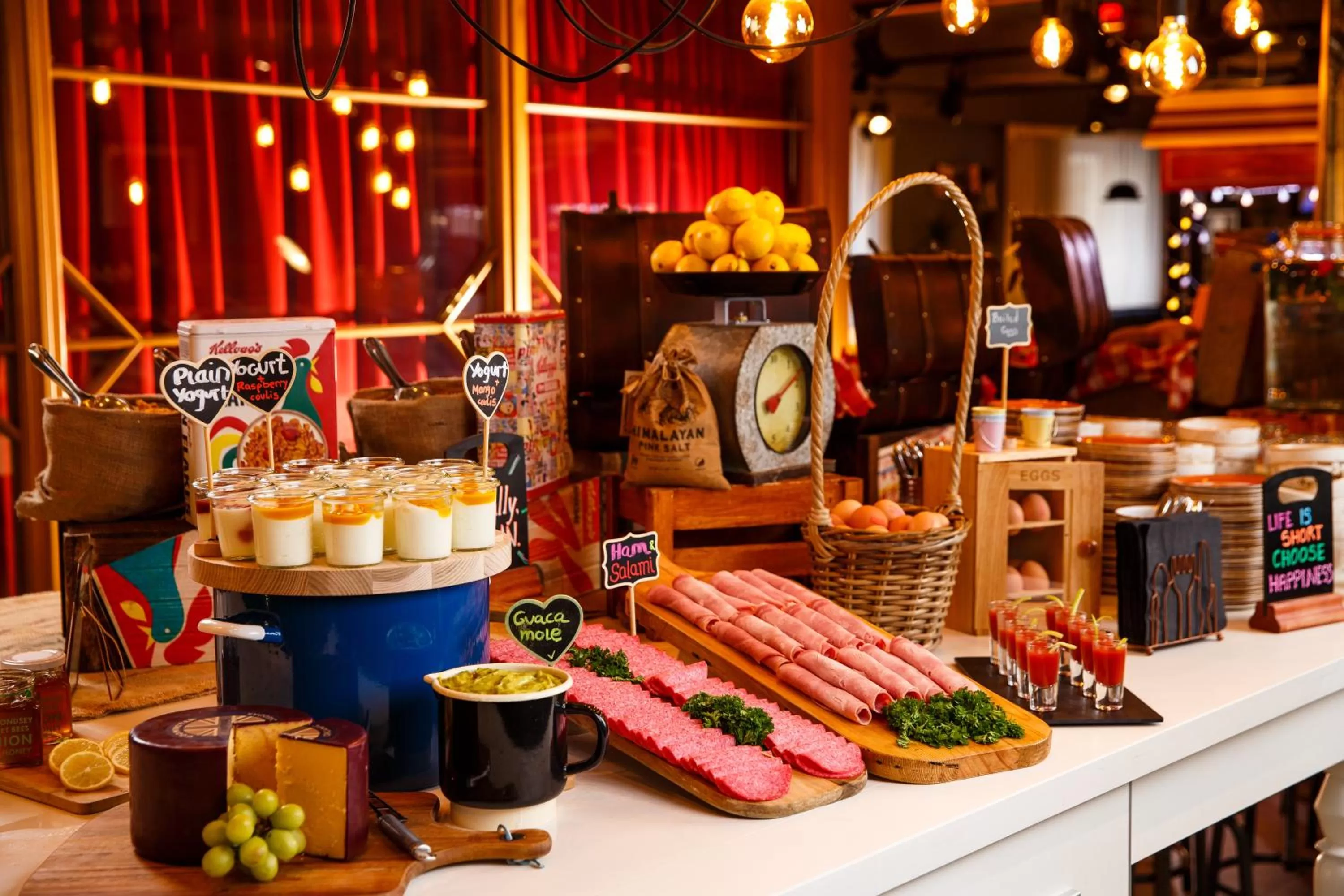 Continental breakfast in ibis Styles London Southwark - near Borough Market