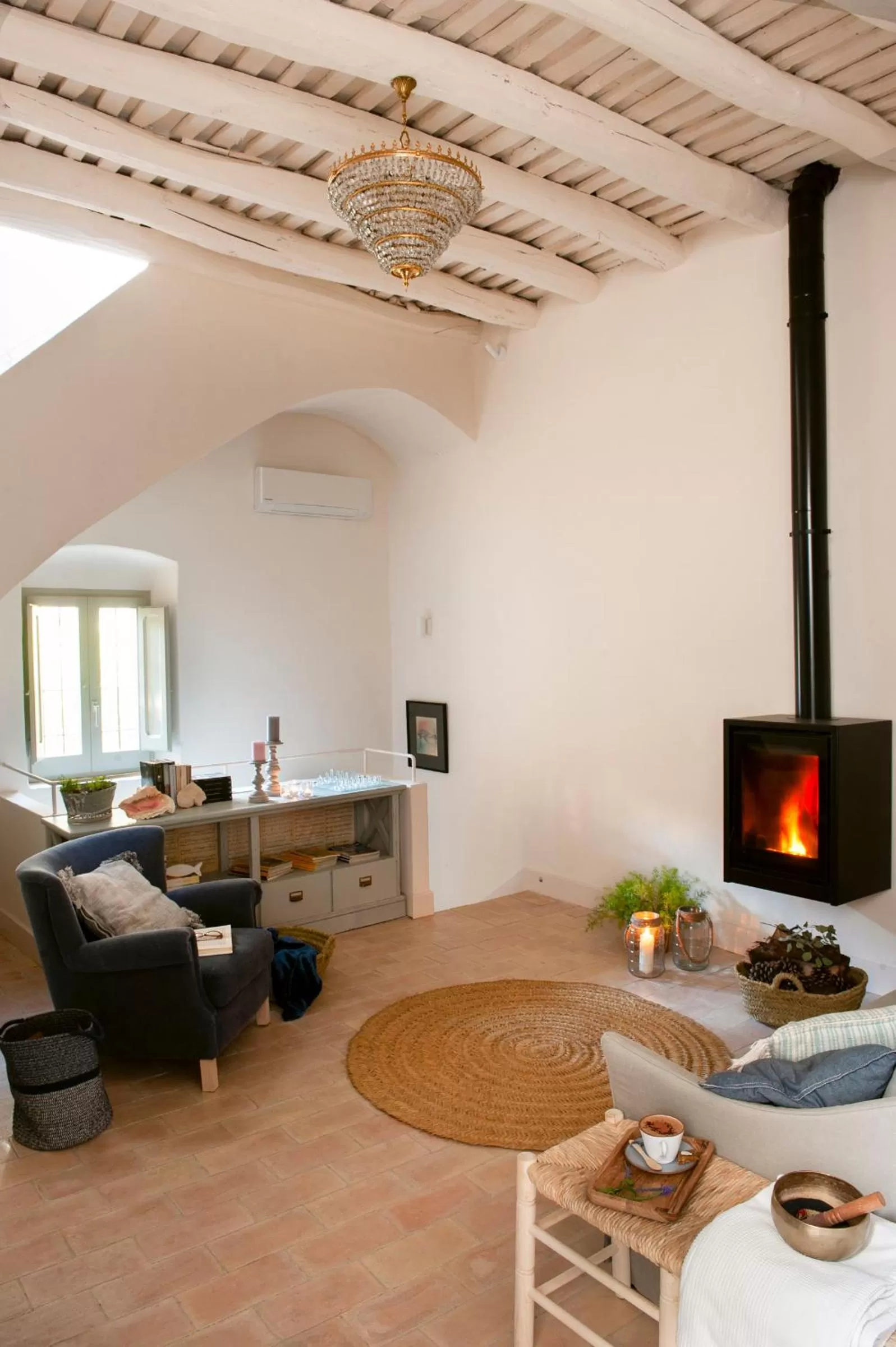 Living room in Arkhé Hotel Boutique Pals