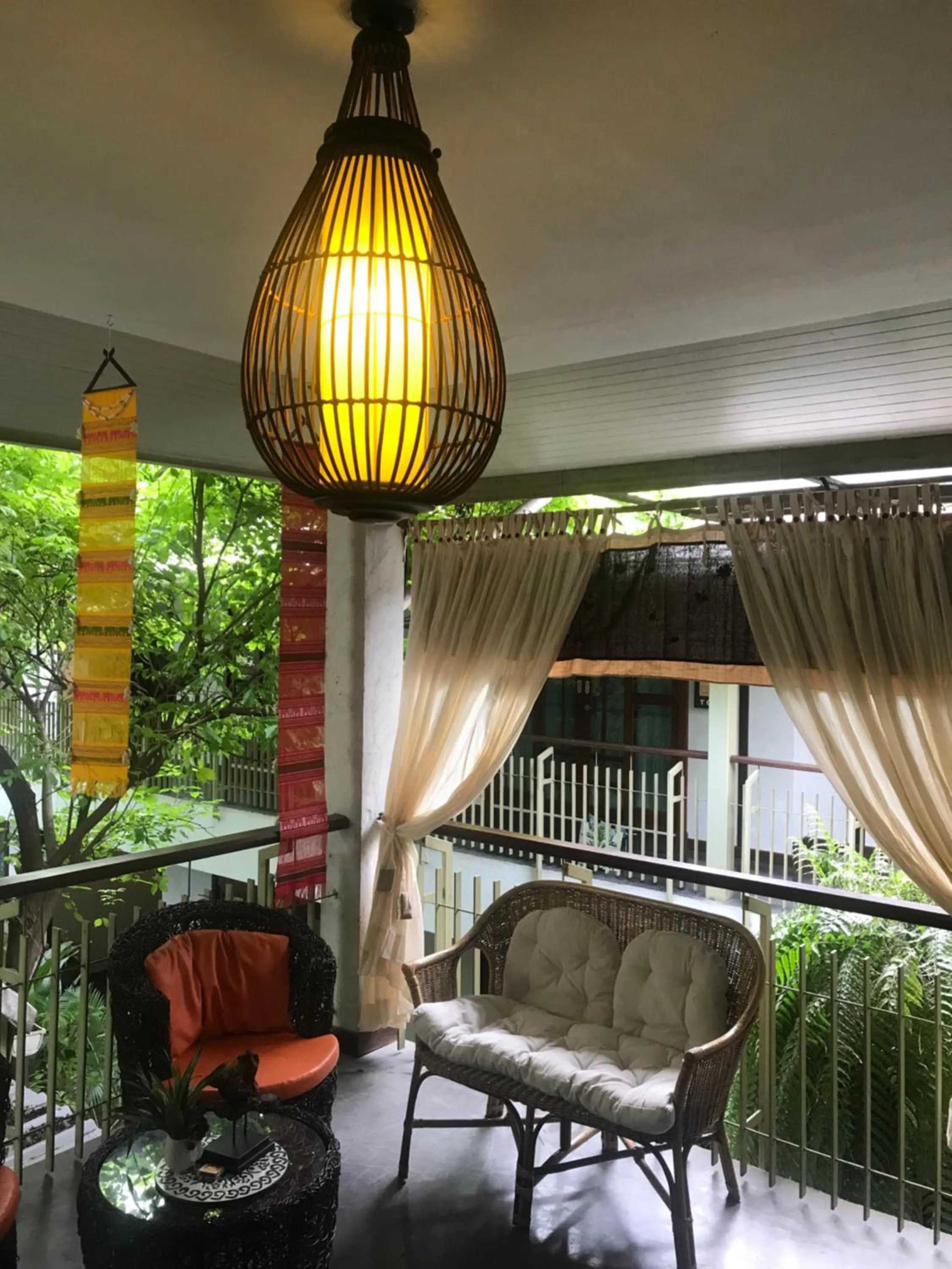 Seating area in The Twenty Lodge