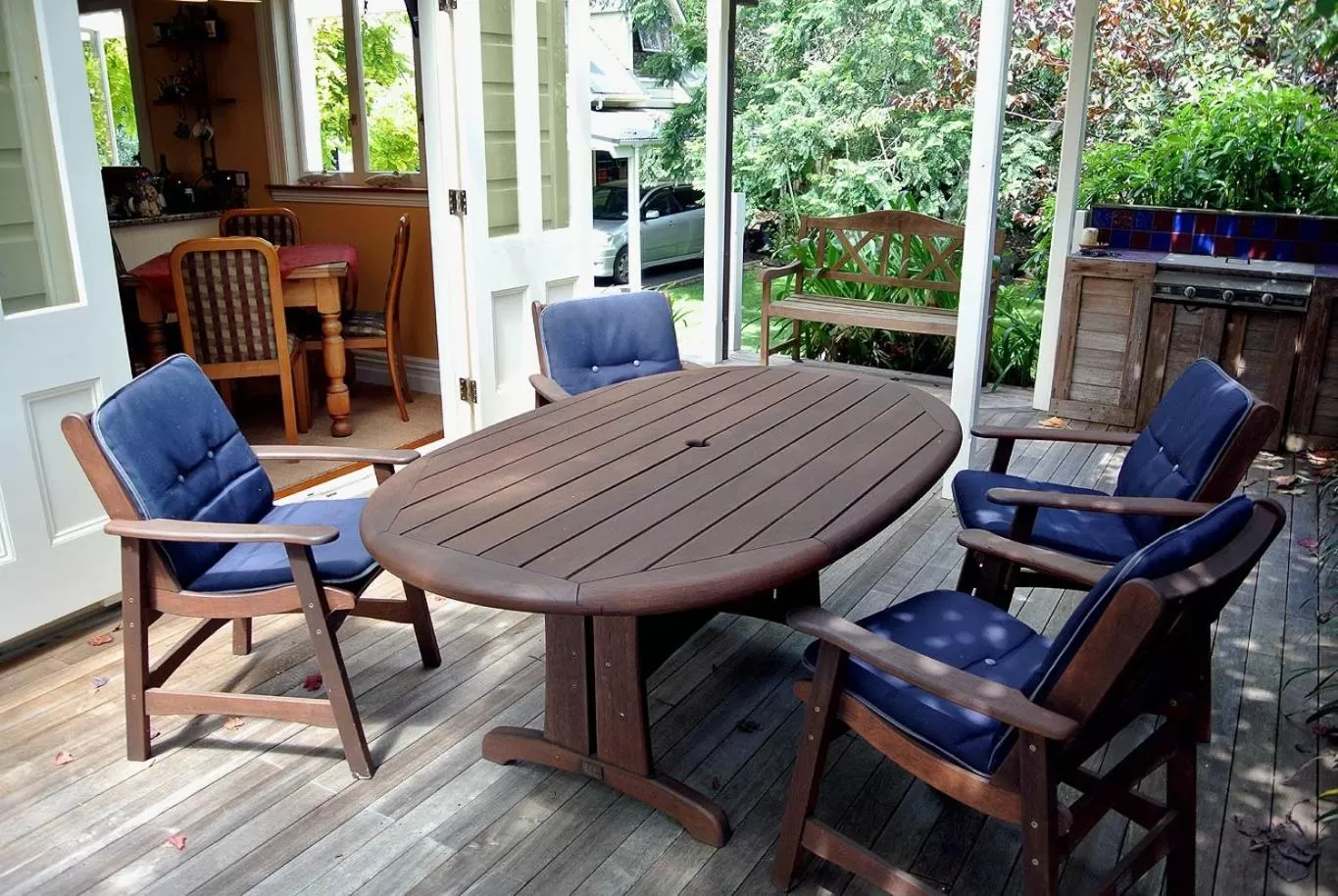 BBQ facilities, Seating Area in The Grange