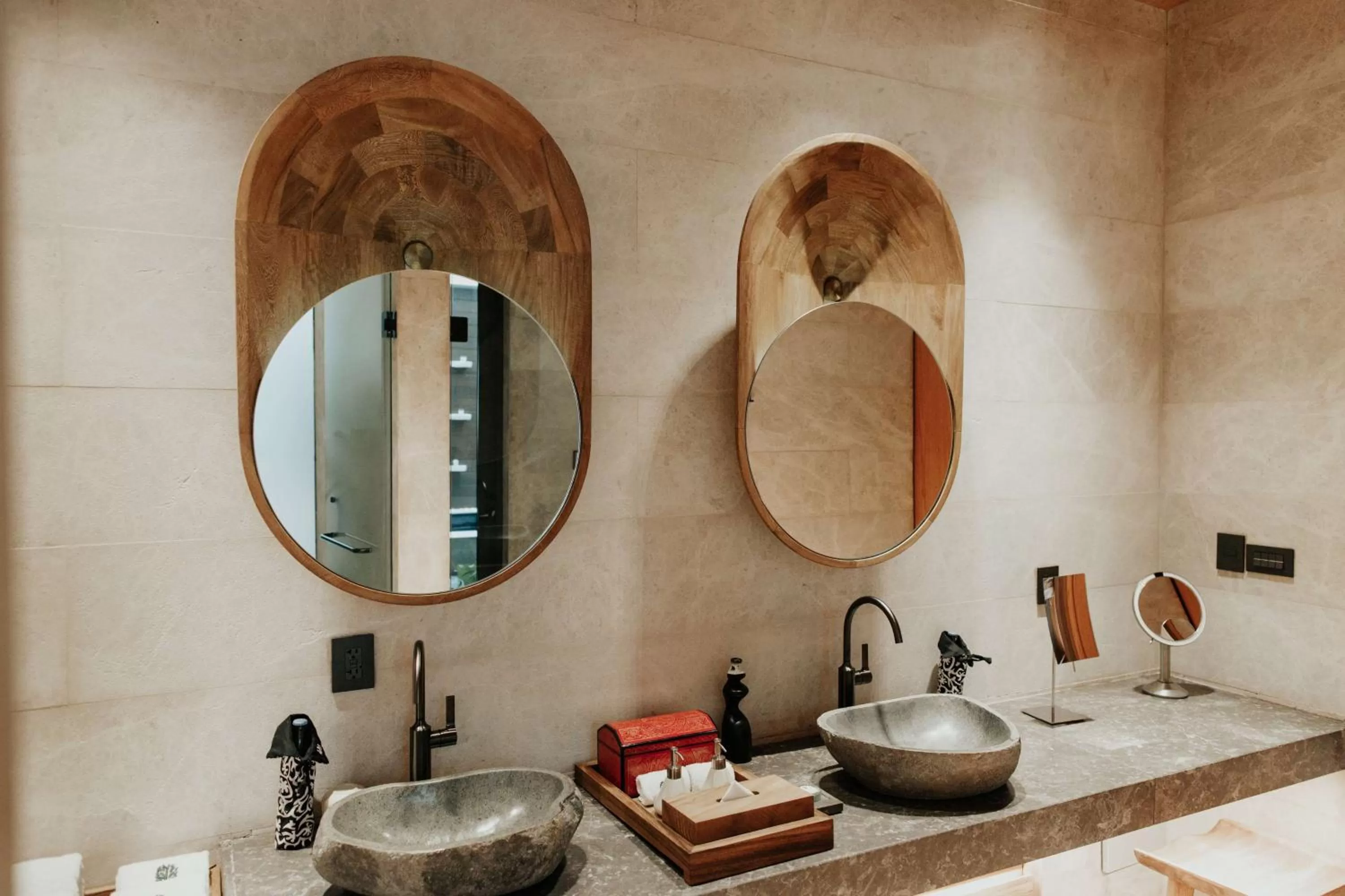 Toilet in Banyan Tree Mayakoba