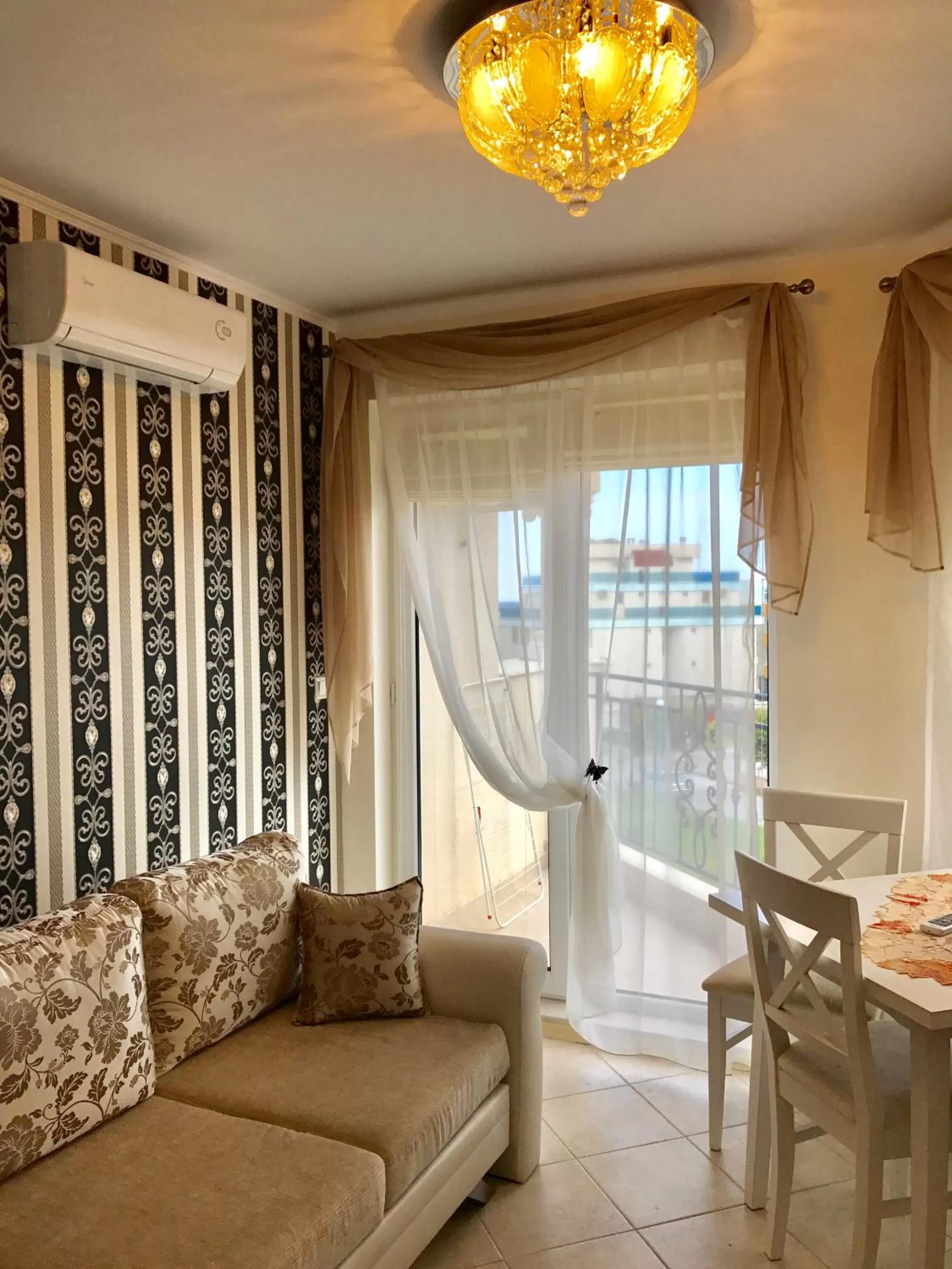 Seating Area in Villa Livia Boutique Apartments