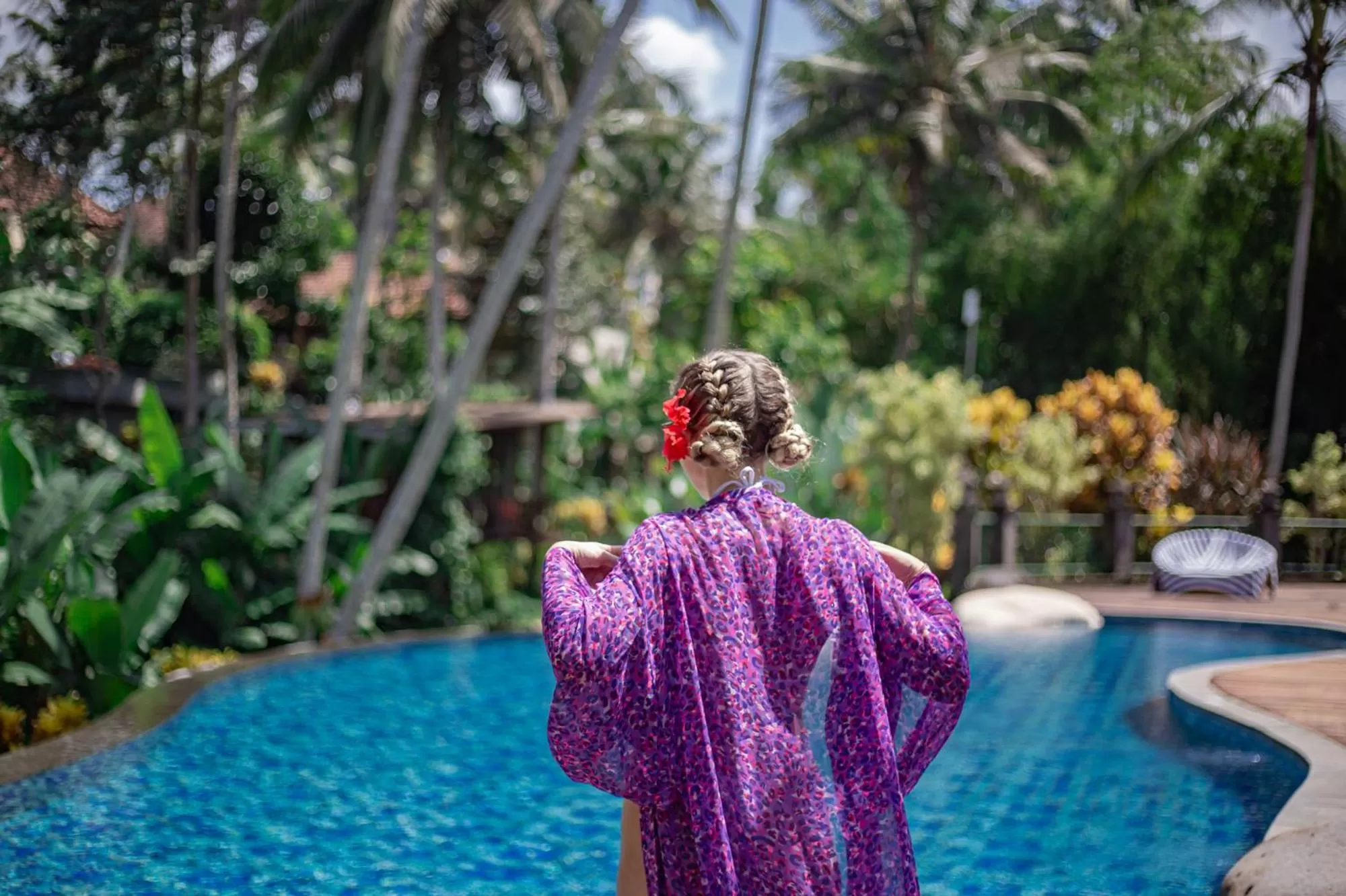 Swimming pool in Plataran Ubud Hotel & Spa - CHSE Certified