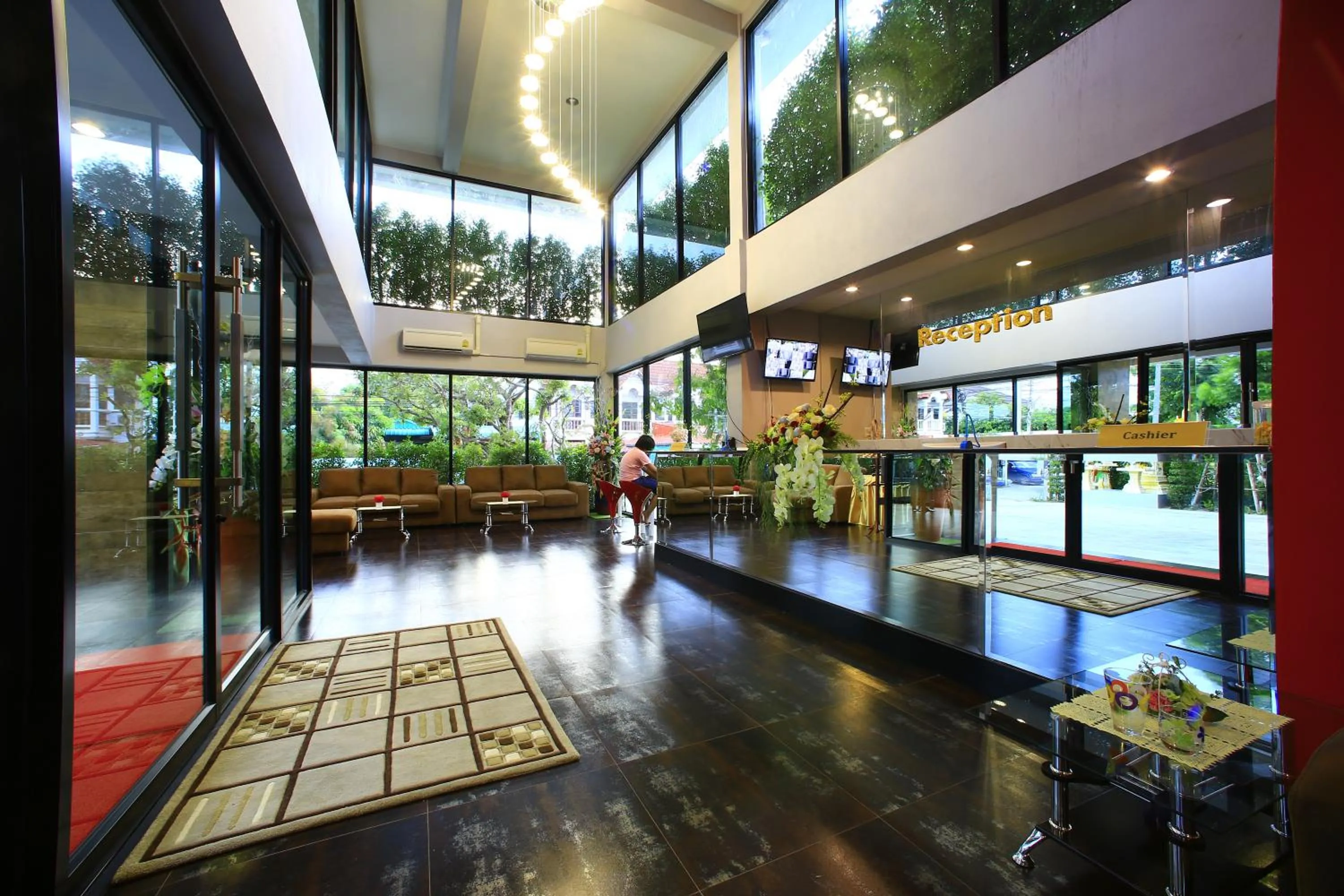 Decorative detail in D11 Hotel