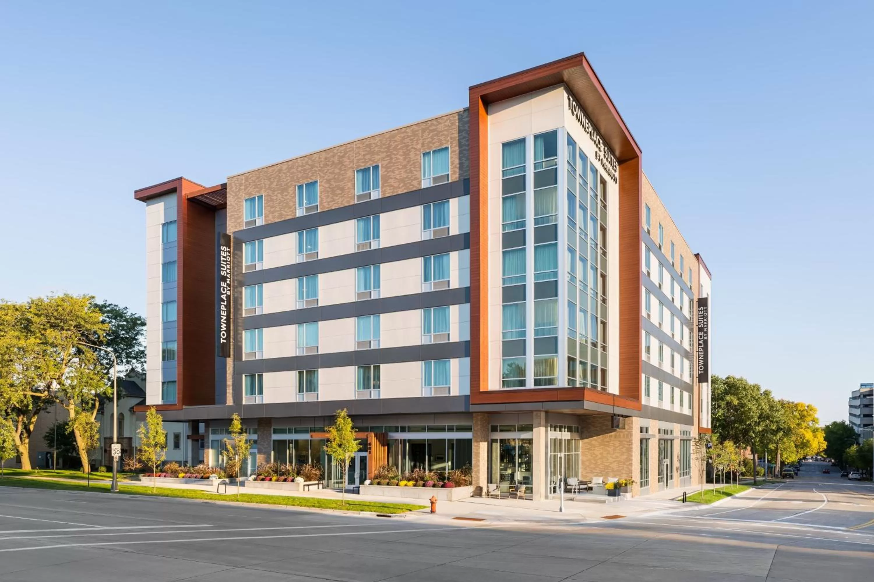 Property building in TownePlace Suites By Marriott Rochester Mayo Clinic Area