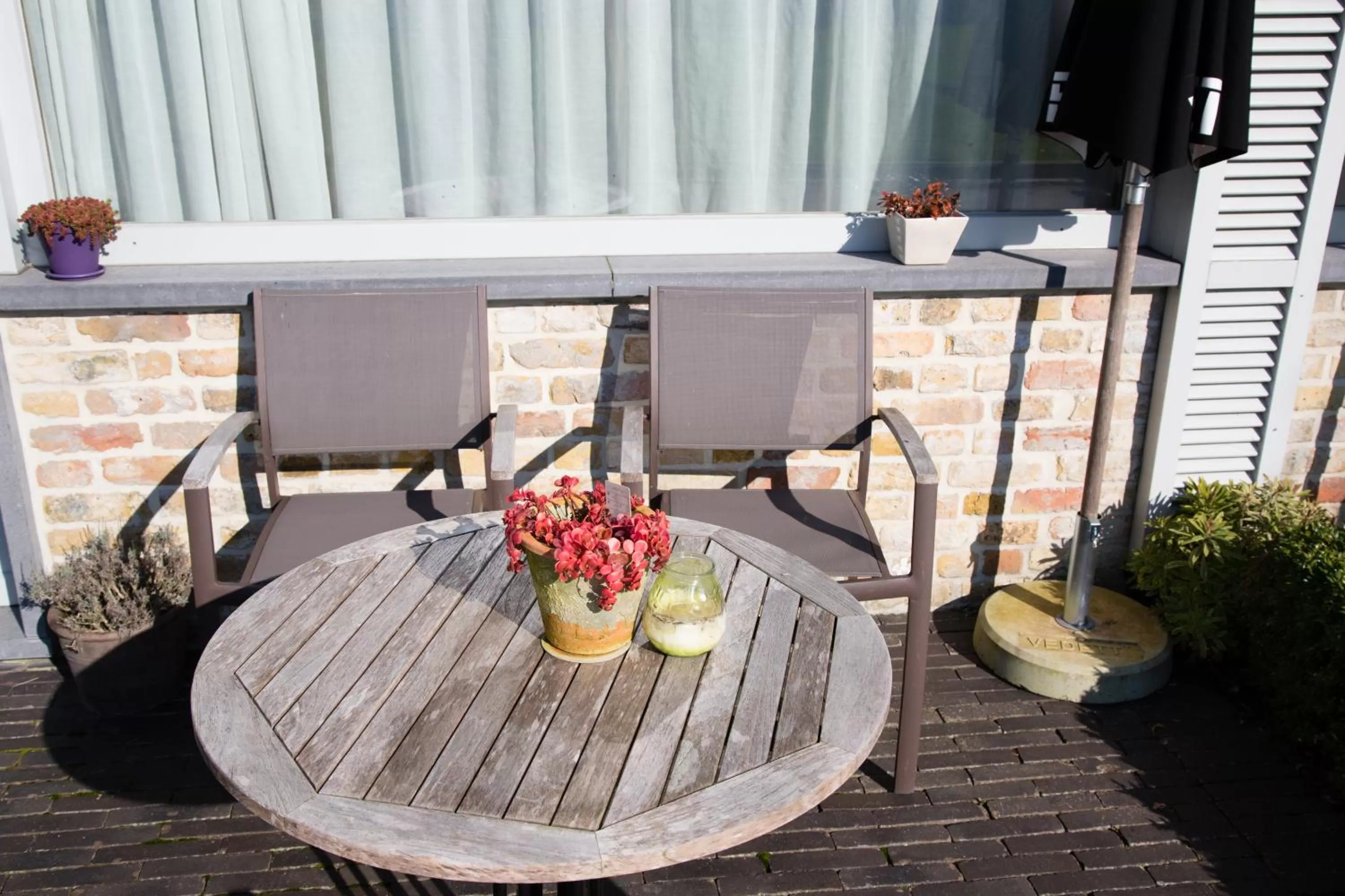 Balcony/Terrace in B&B Het Schaliënhof