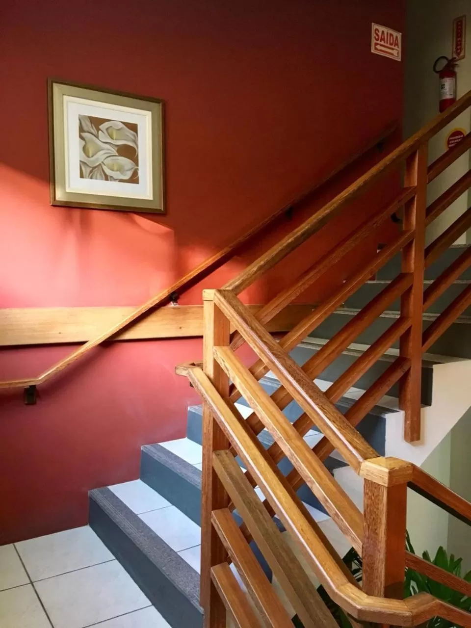 Lobby or reception in Hotel Cambirela