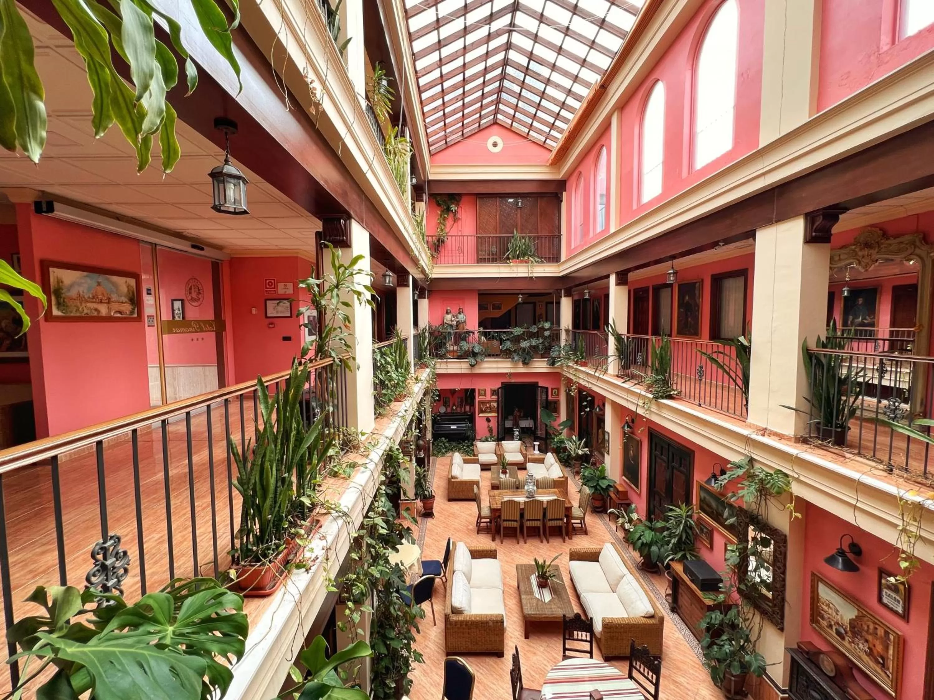 Patio in Hotel Pinomar