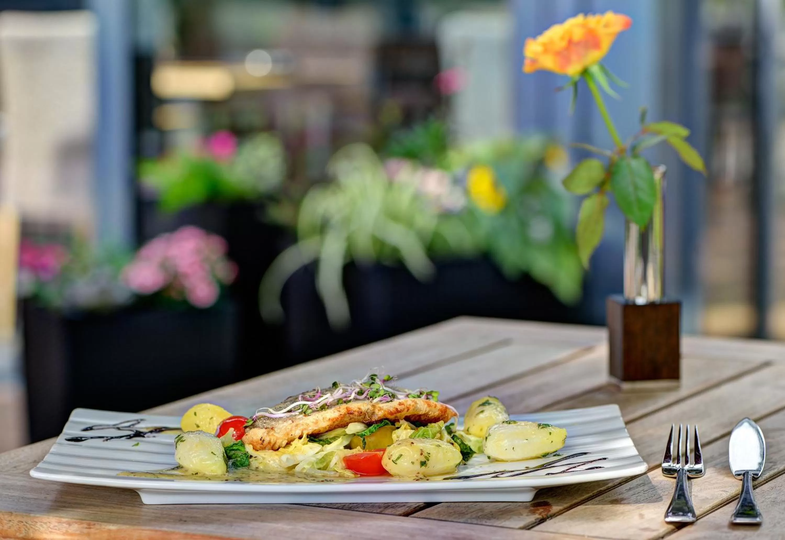 Restaurant/places to eat in ARTHOTEL Kiebitzberg