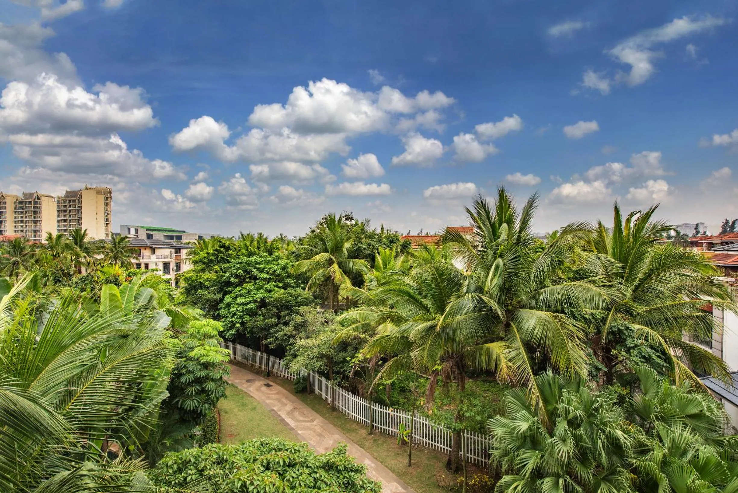 Garden view in Holiday Inn Express Haikou West Coast by IHG