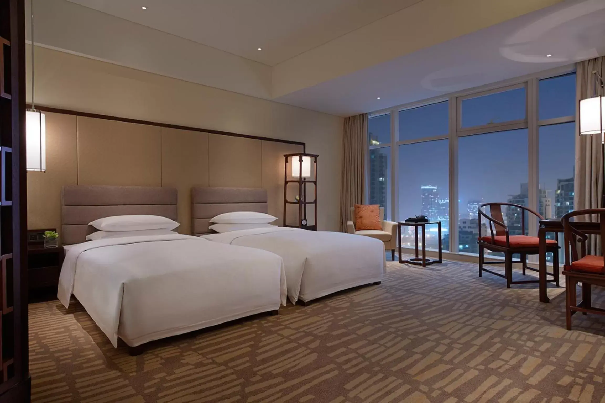 Twin Room - single occupancy - Club Access in Hyatt Regency Qingdao - Stone old beach - Exhibition Center Twin Room - single occupancy - Club Access in Hyatt Regency Qingdao - Stone old beach - Exhibition Center