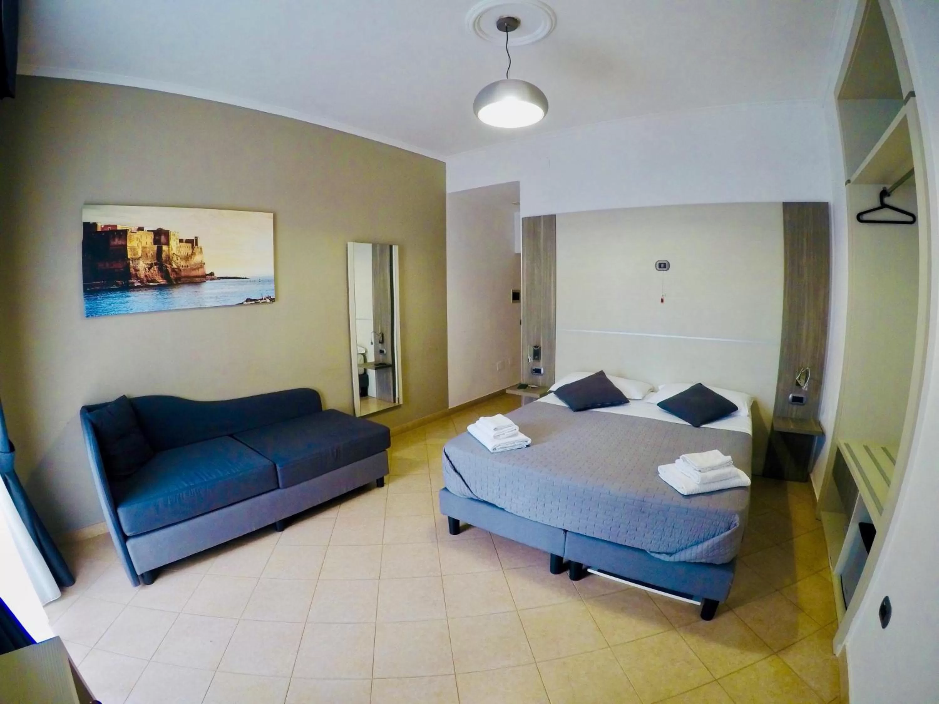 Bed in San Marco Hotel