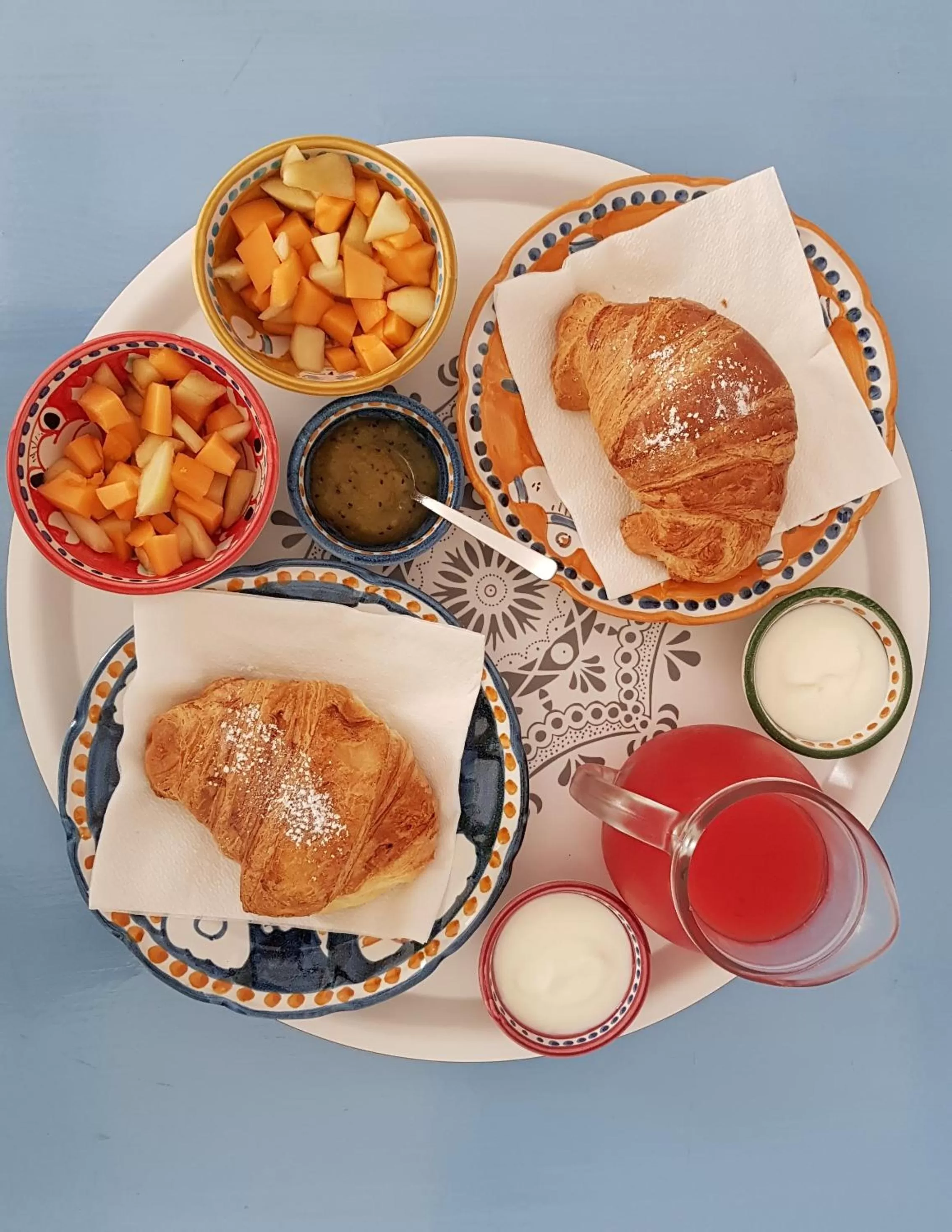 Food close-up, Breakfast in Il Miracolo