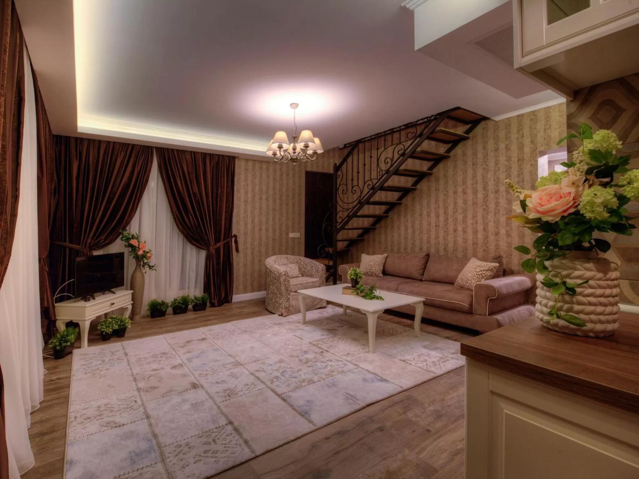 Living room in Family Hotel Agoncev