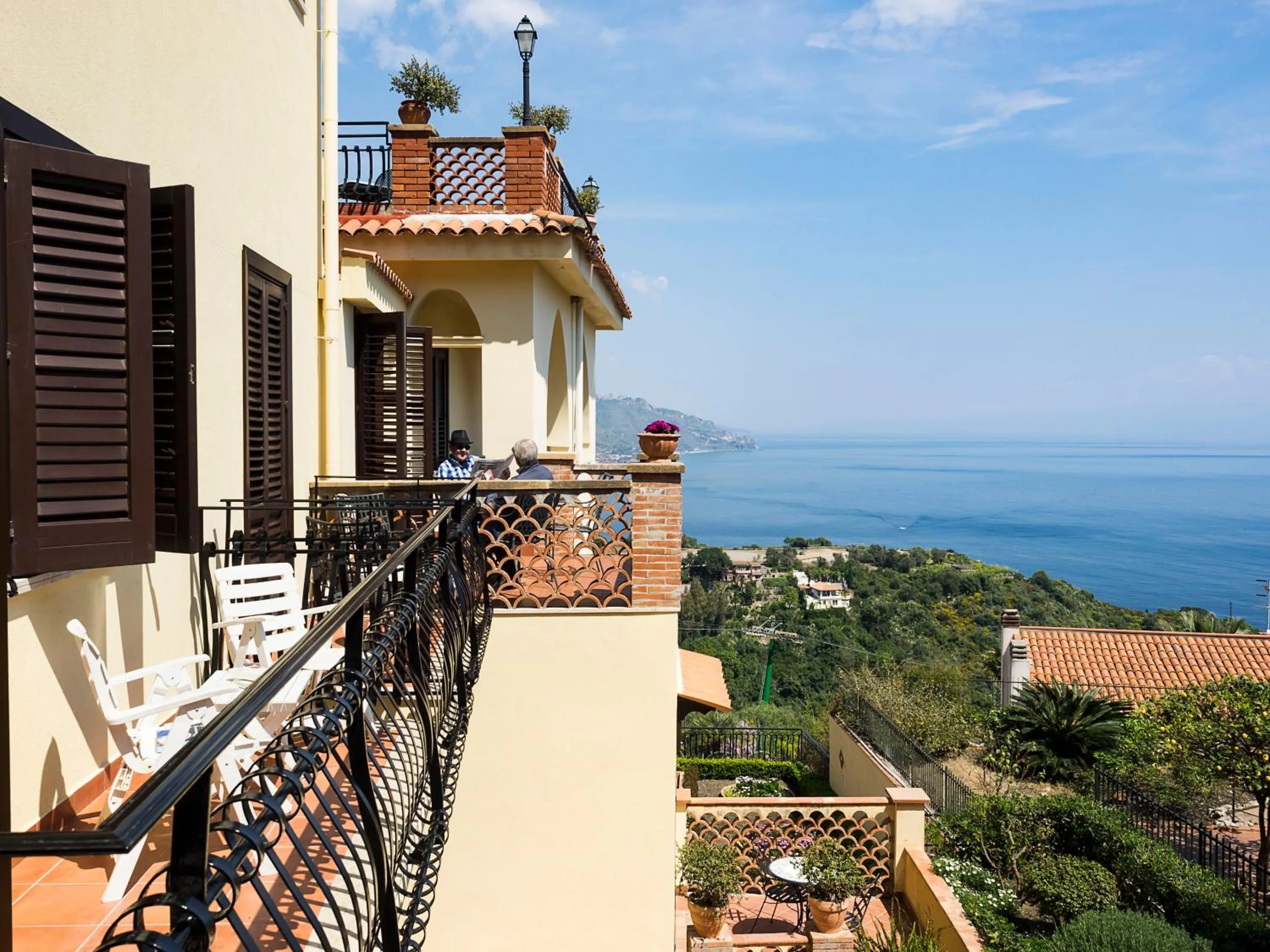 Balcony/Terrace in Hotel Sirius