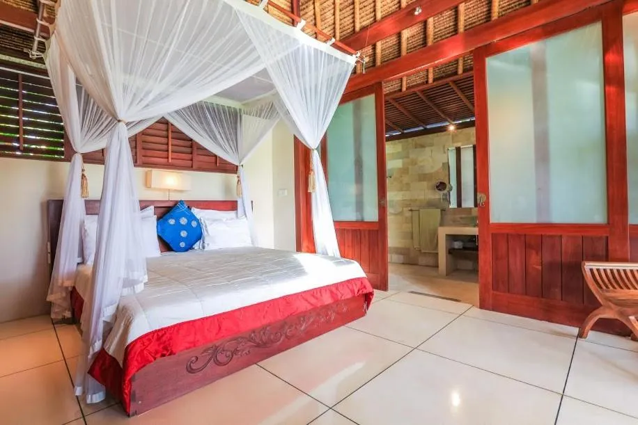 Bed in Bali Harmony Villa