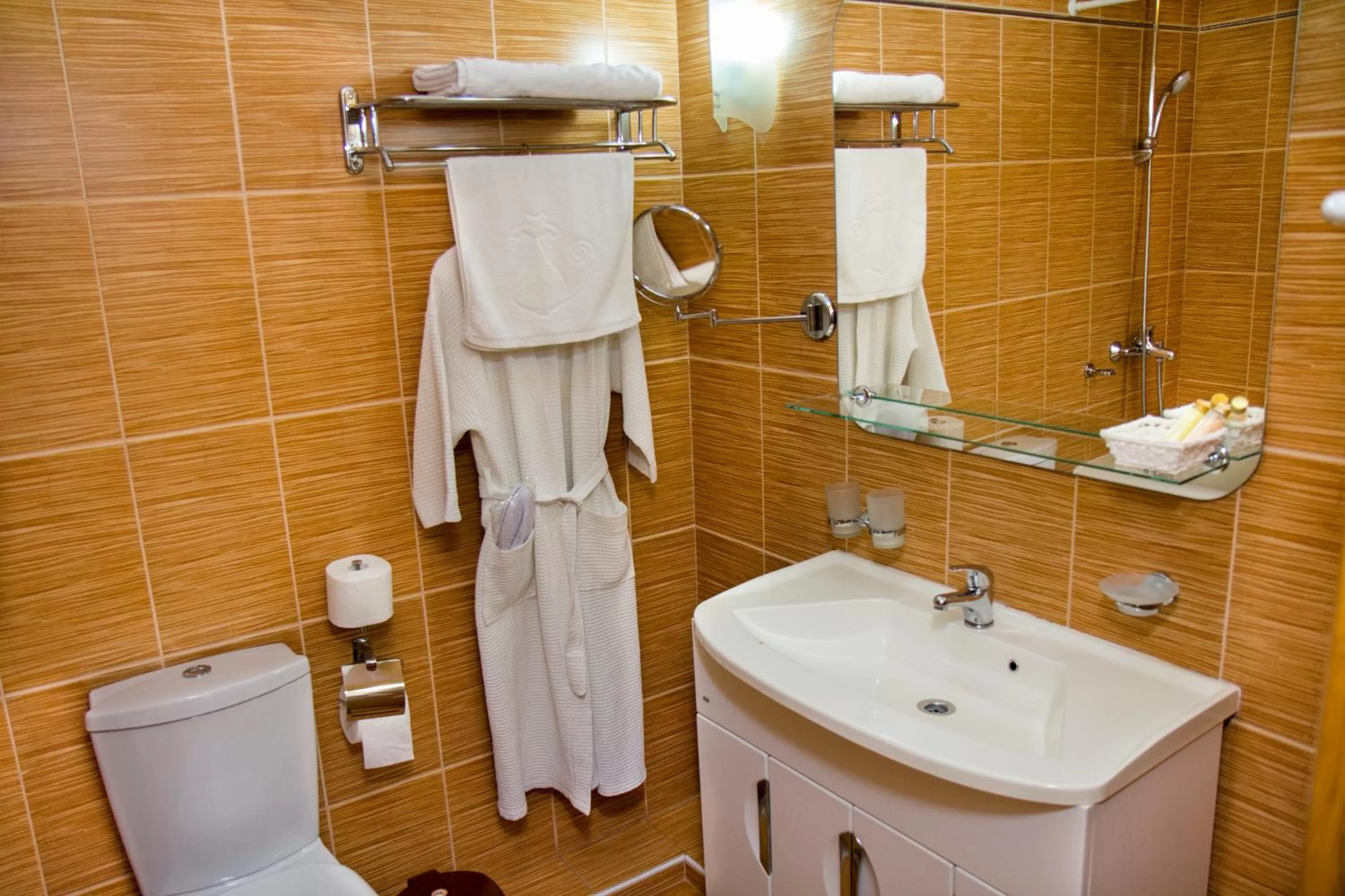 Toilet in Klassik Hotel