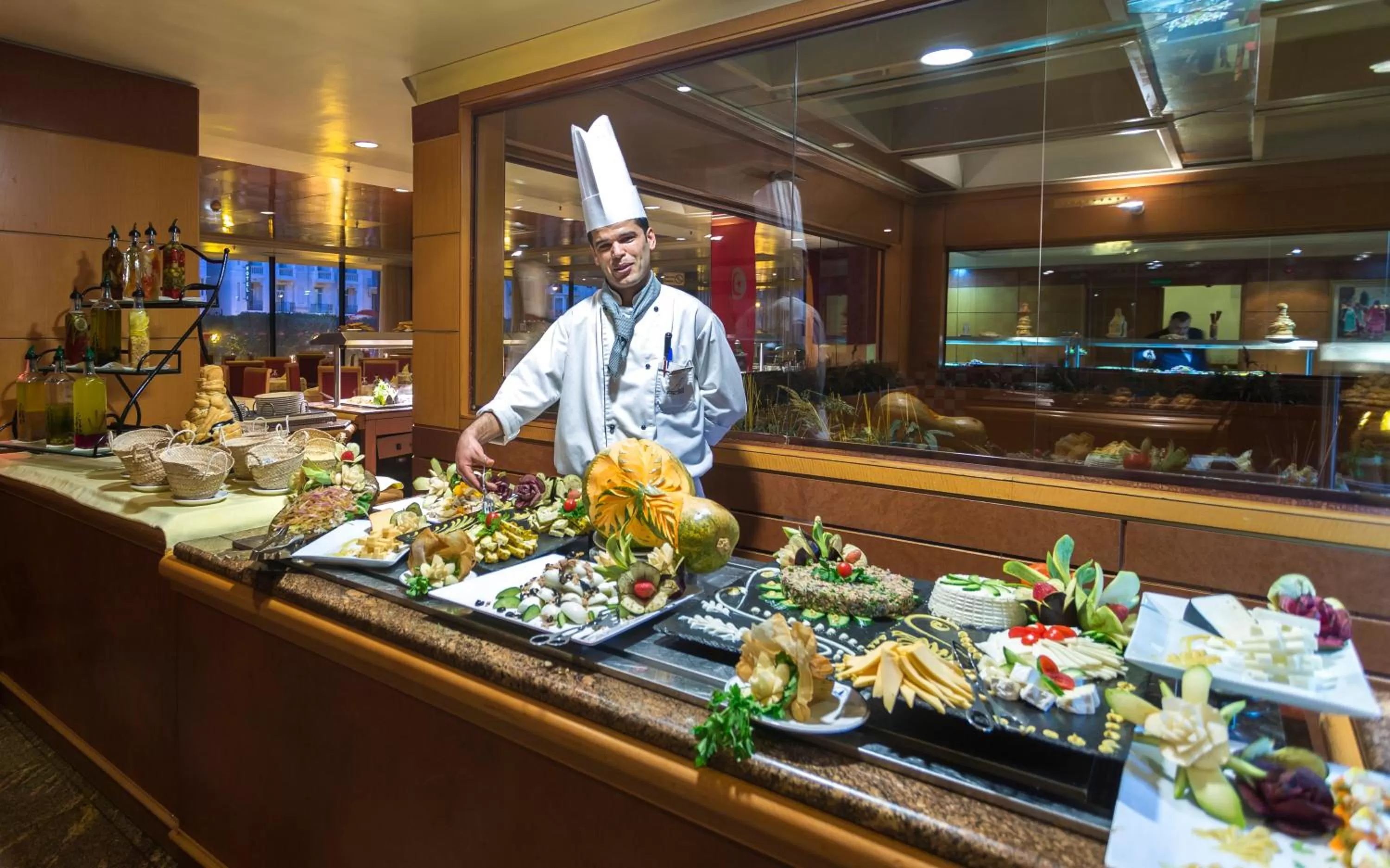 Dinner in El Mouradi Hotel Africa Tunis