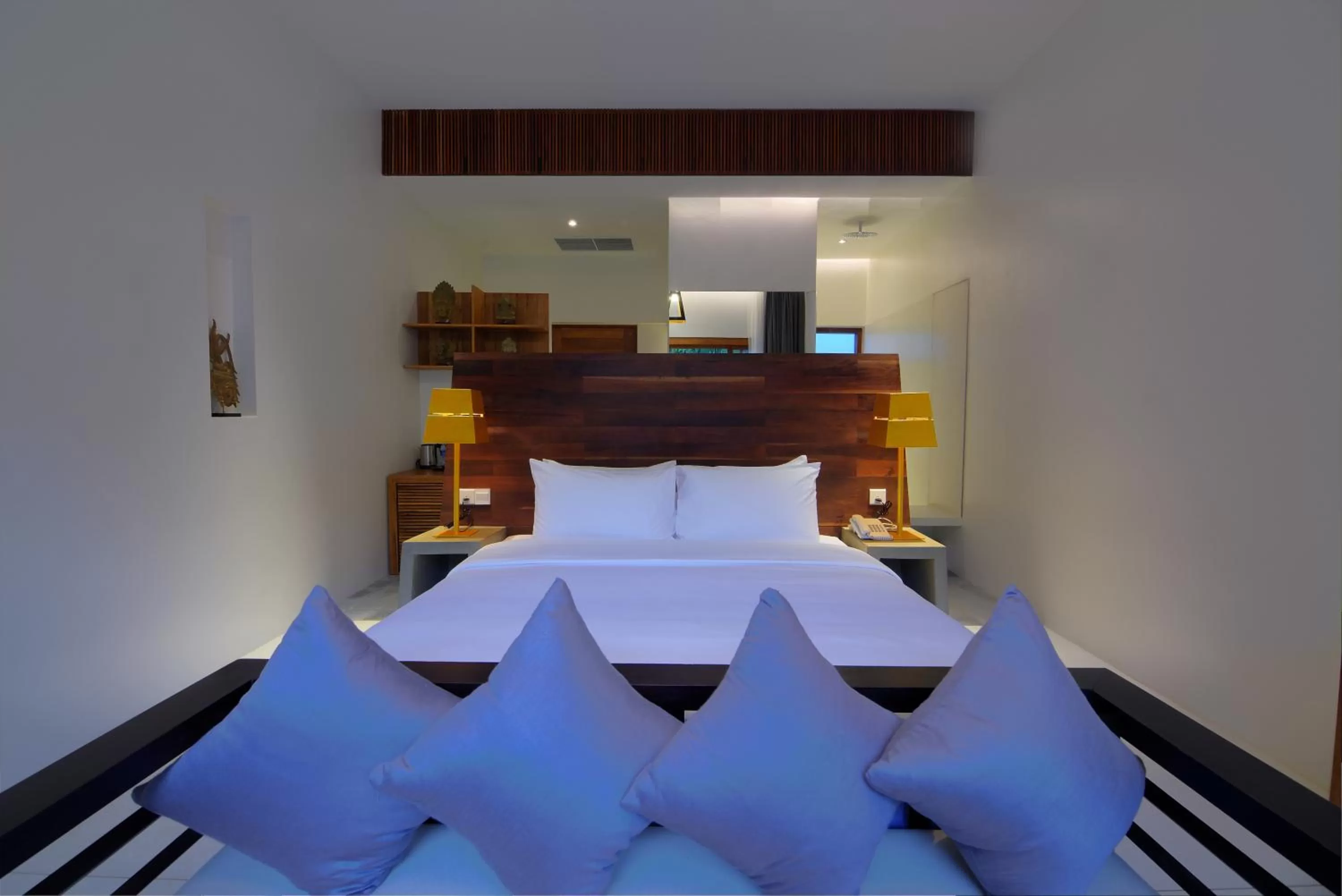 Photo of the whole room, Bed in Apsara Residence Hotel