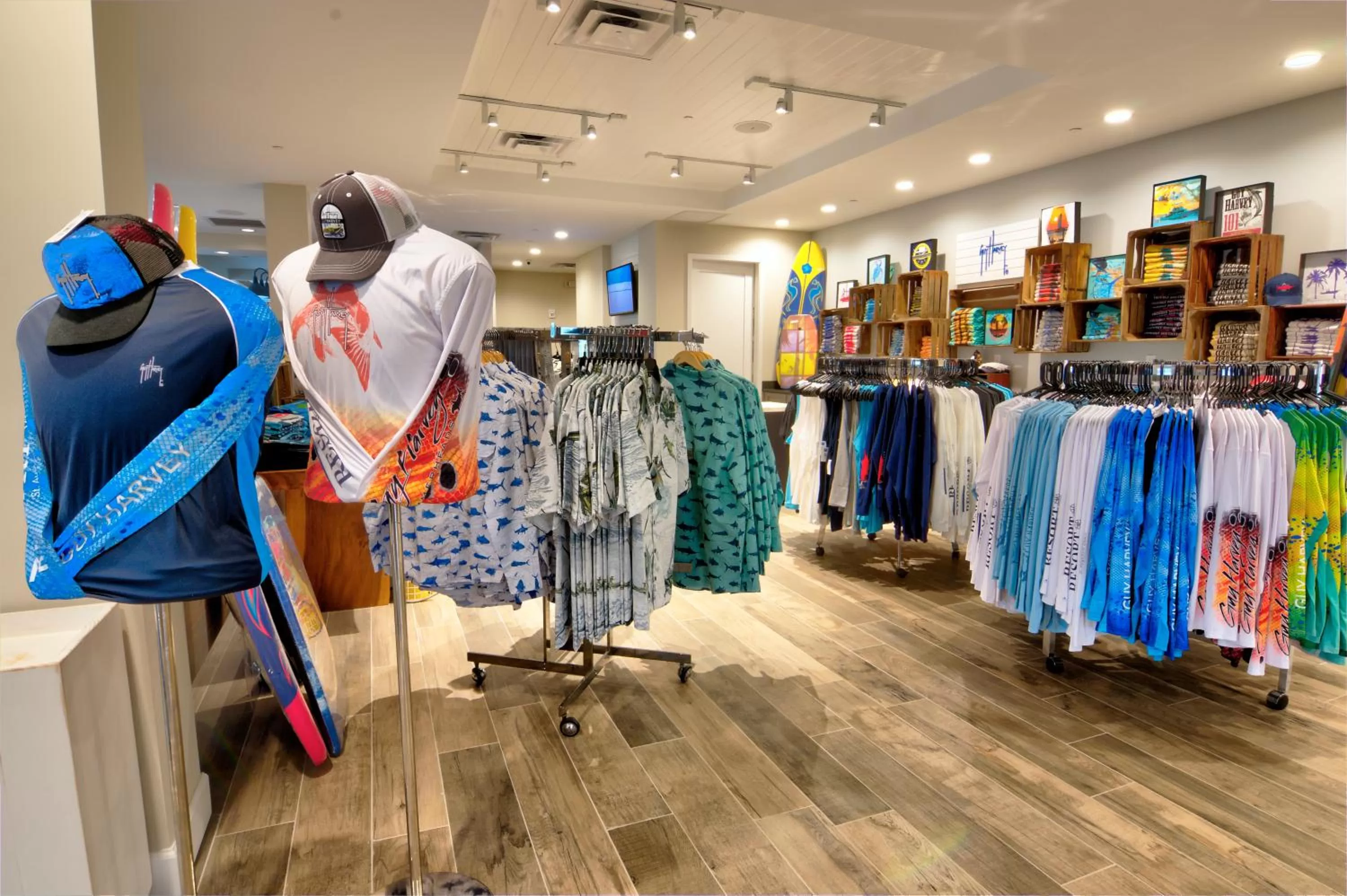 On-site shops in Guy Harvey Resort on Saint Augustine Beach