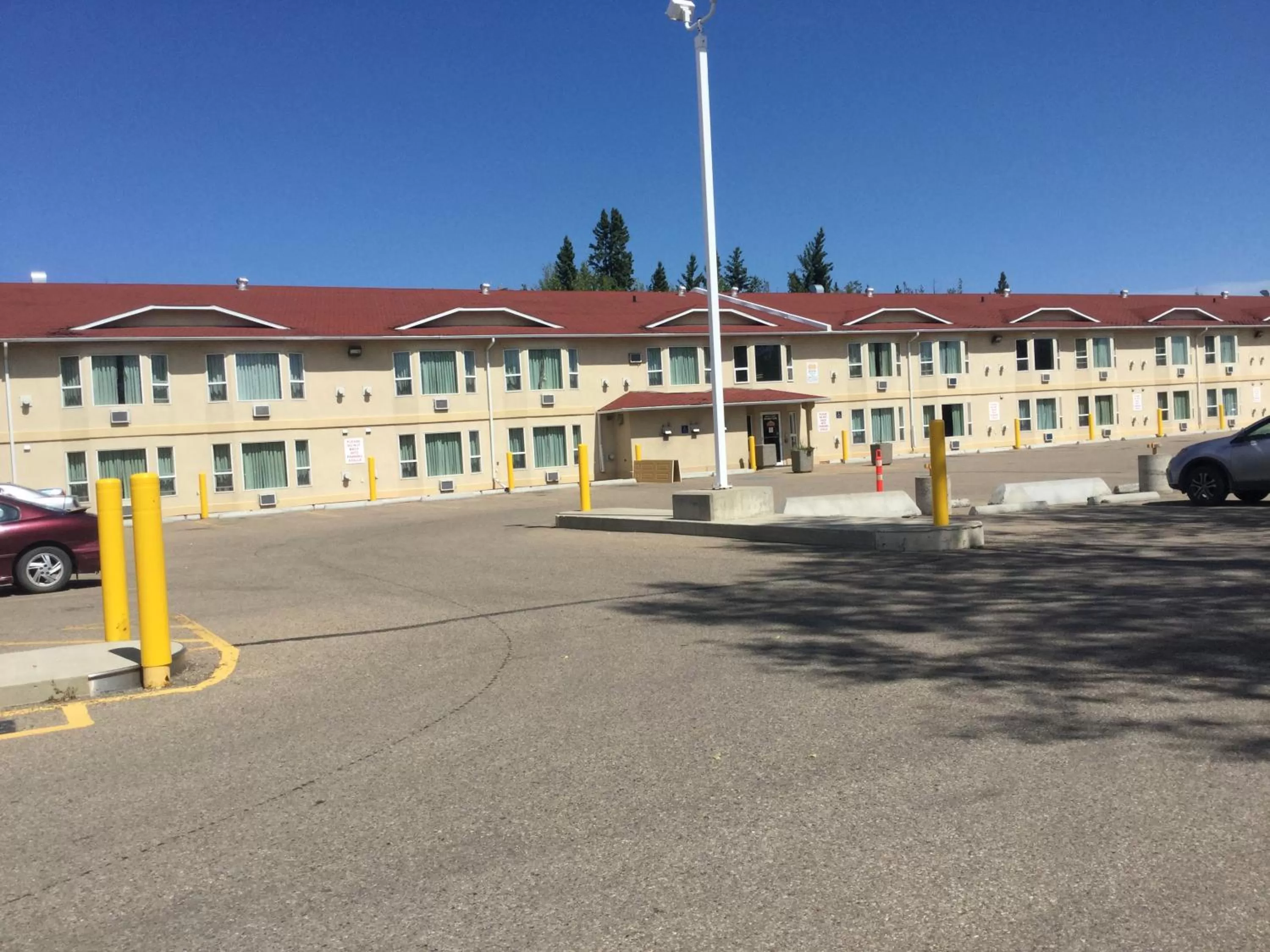 Property Building in Western Budget Motel East Red Deer