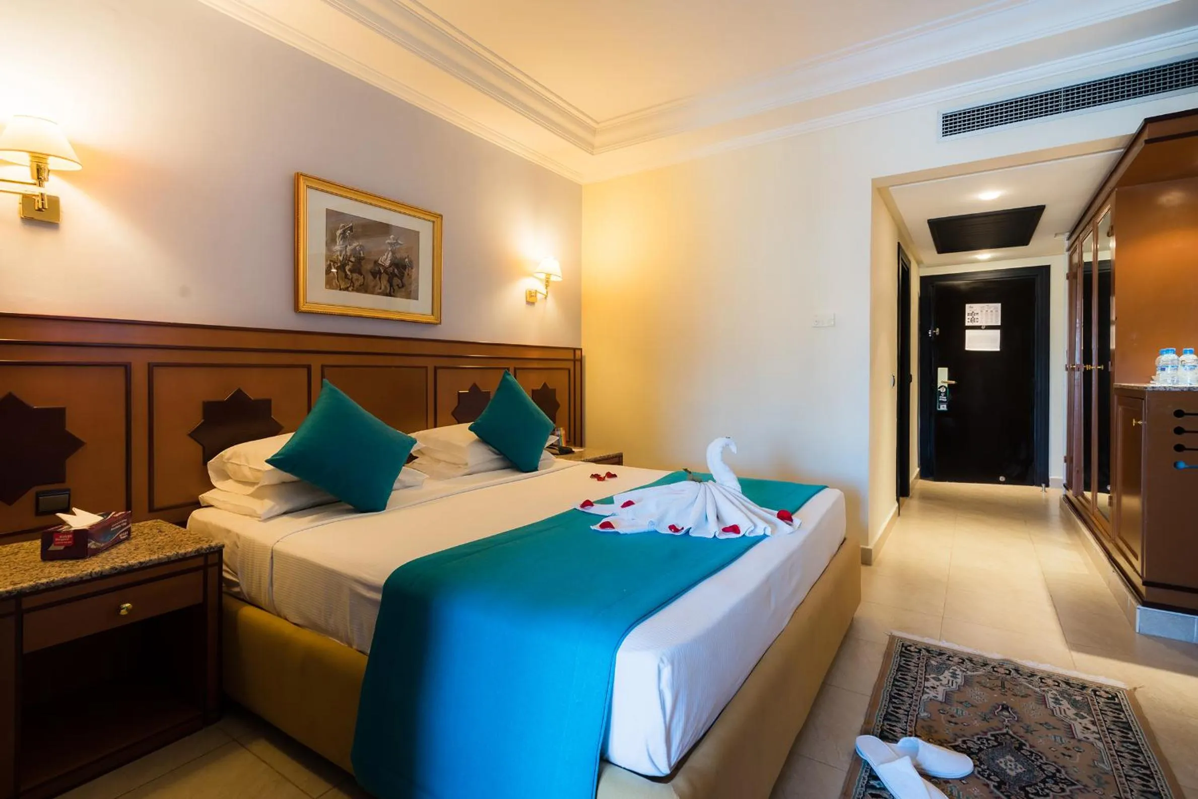 Bed in Pickalbatros Aqua Fun Club All Inclusive