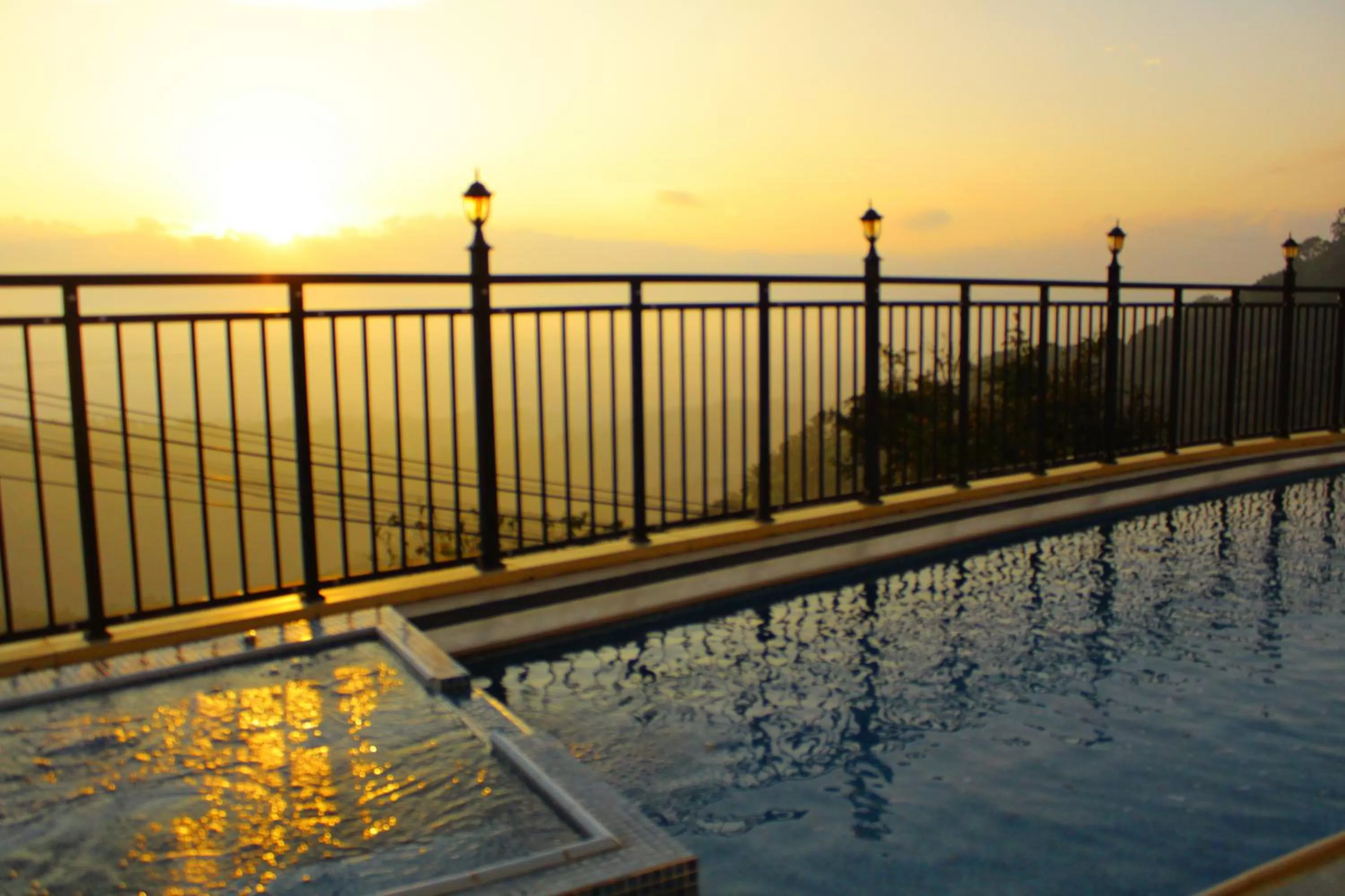 Swimming pool in Sky Gate kandy