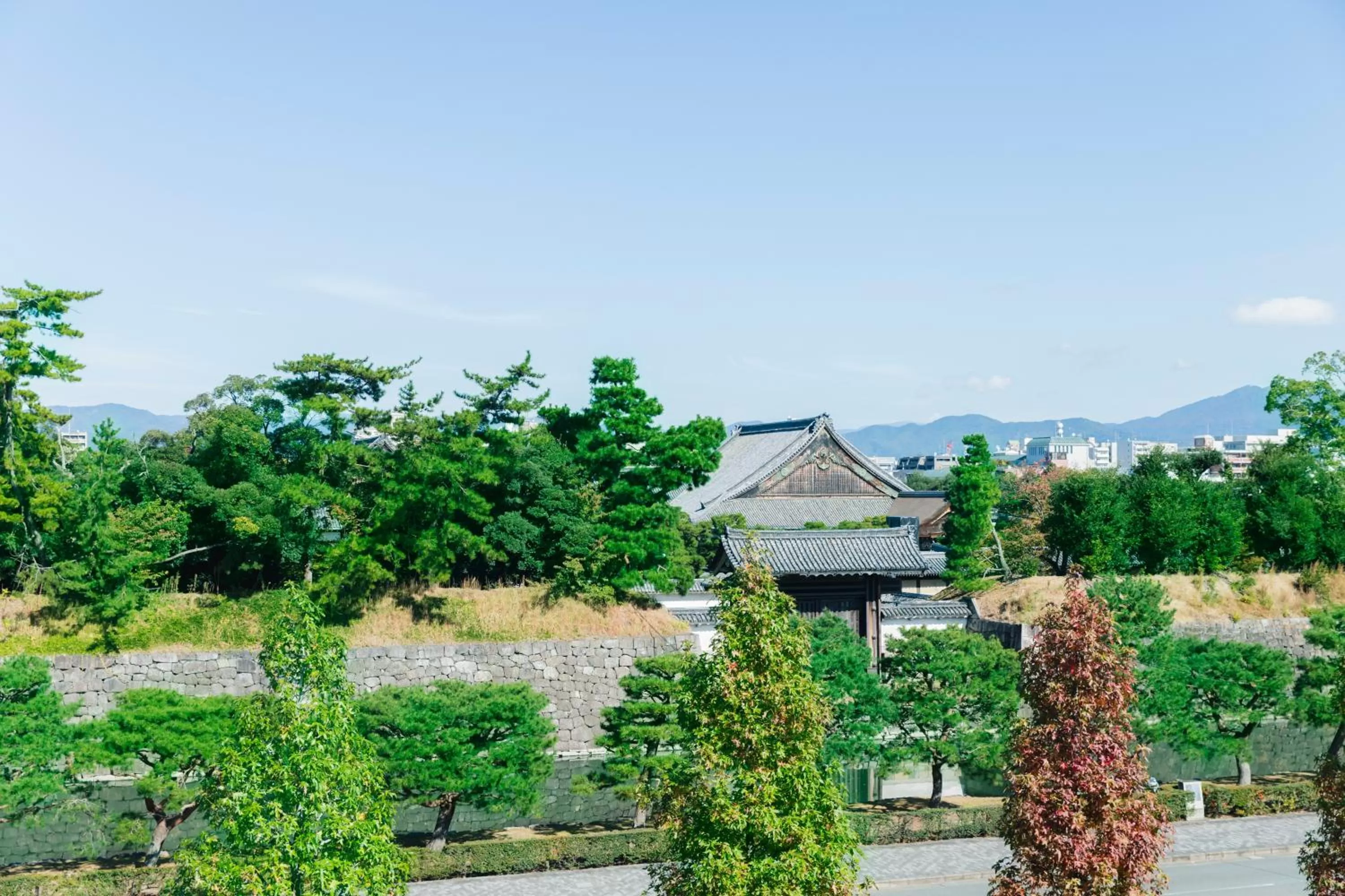 Landmark view in Garrya Nijo Castle Kyoto