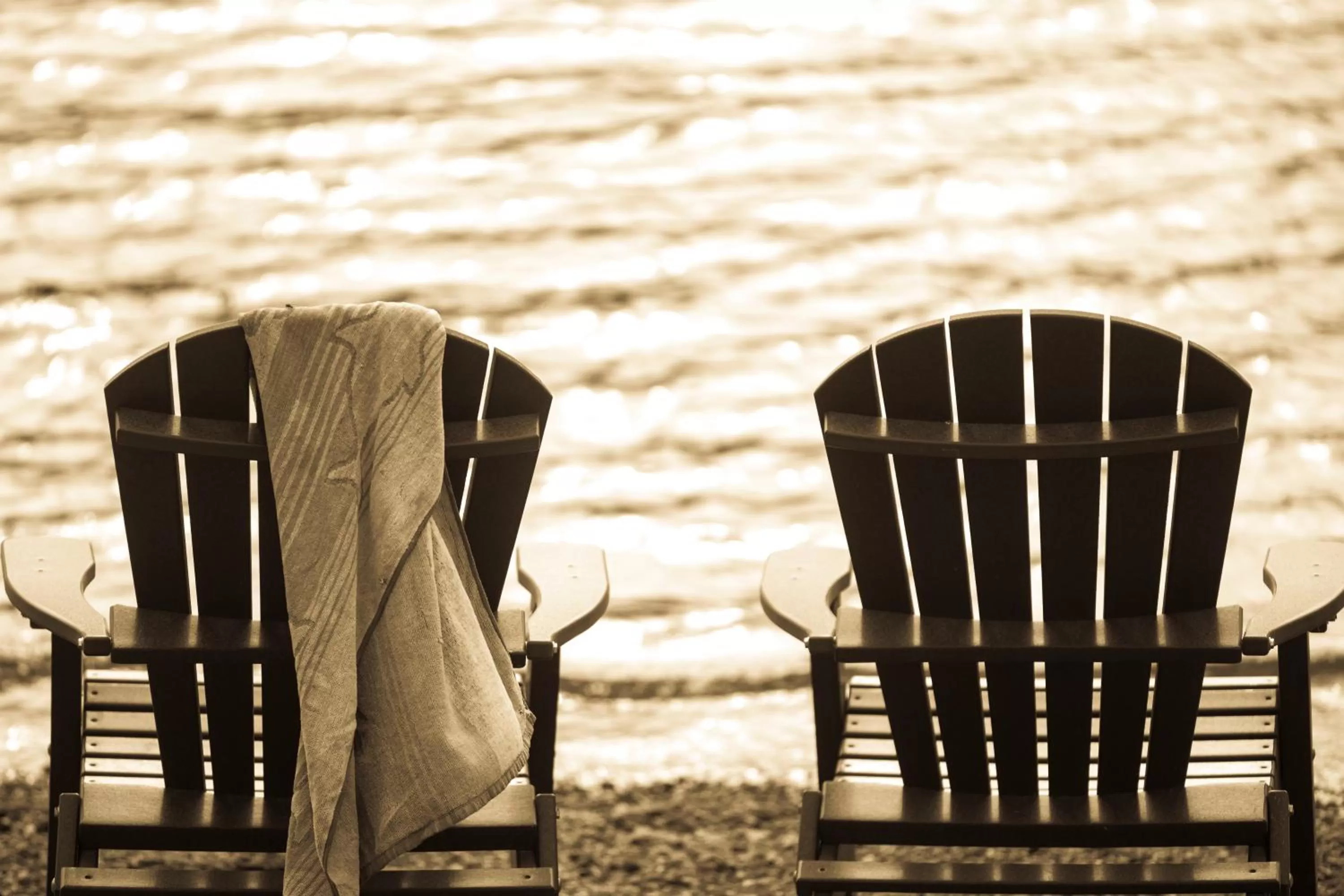 Beach in Garnet Hill Lodge