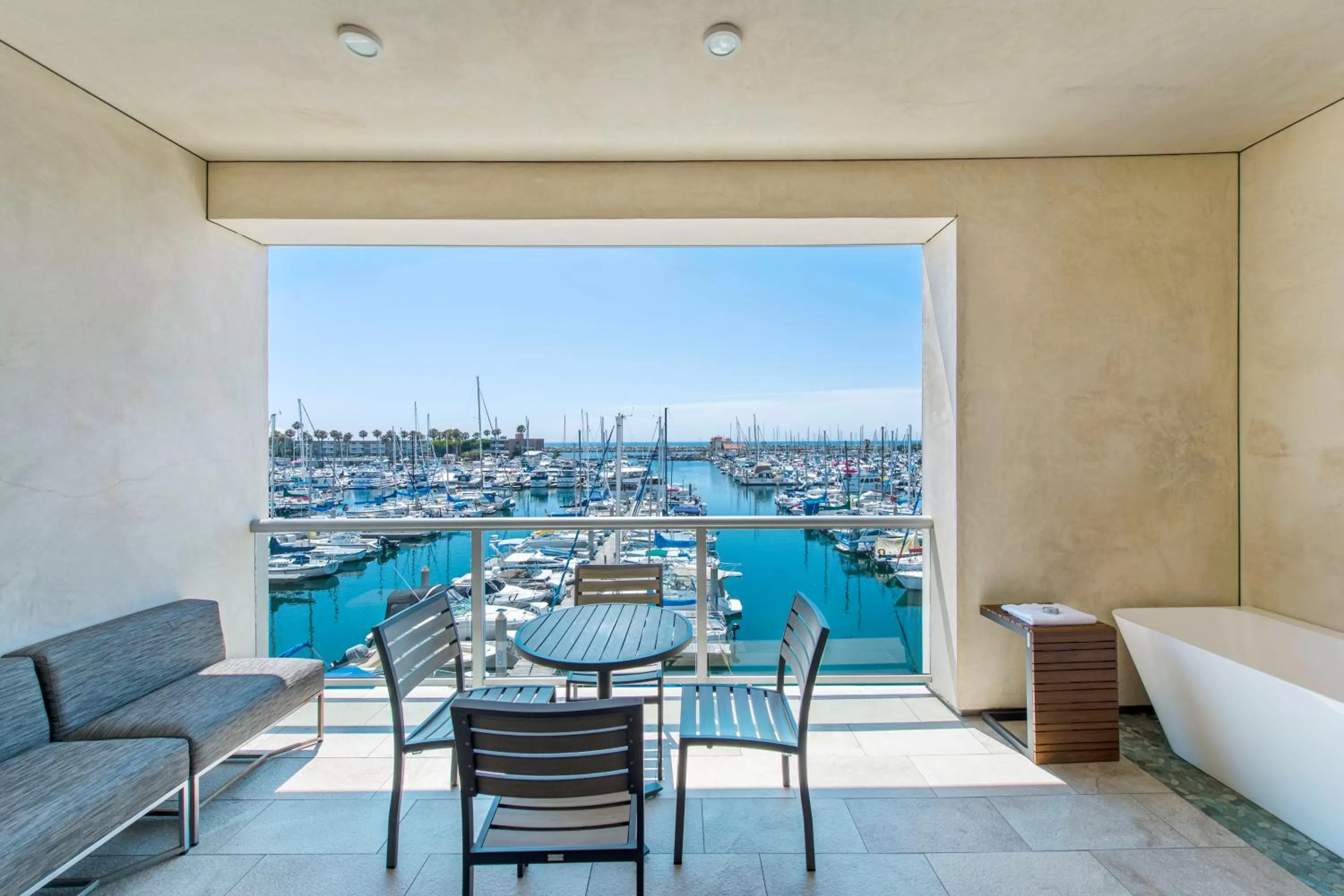 Balcony/Terrace in Shade Hotel Redondo Beach