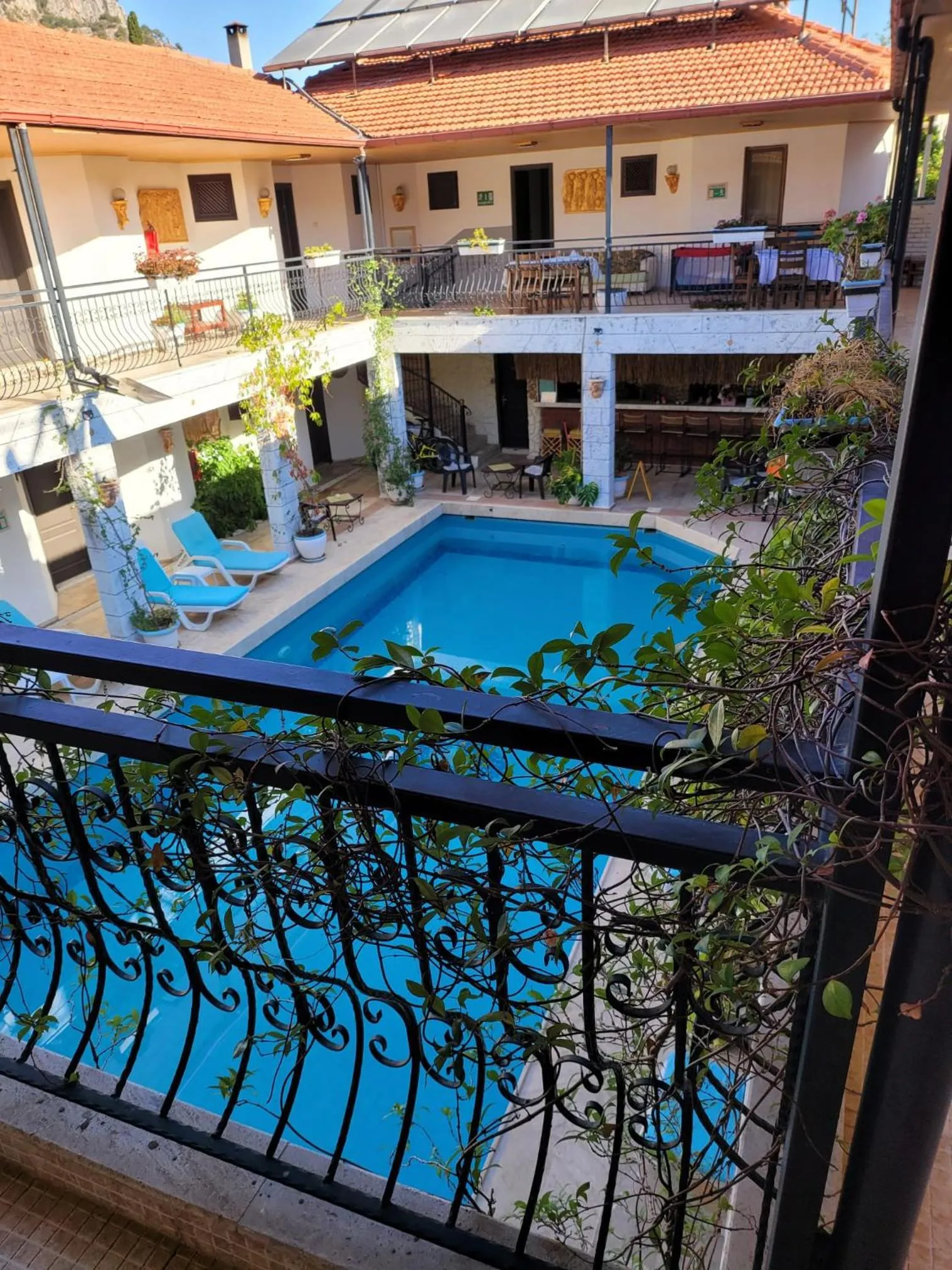 Swimming pool in Han Dalyan Hotel