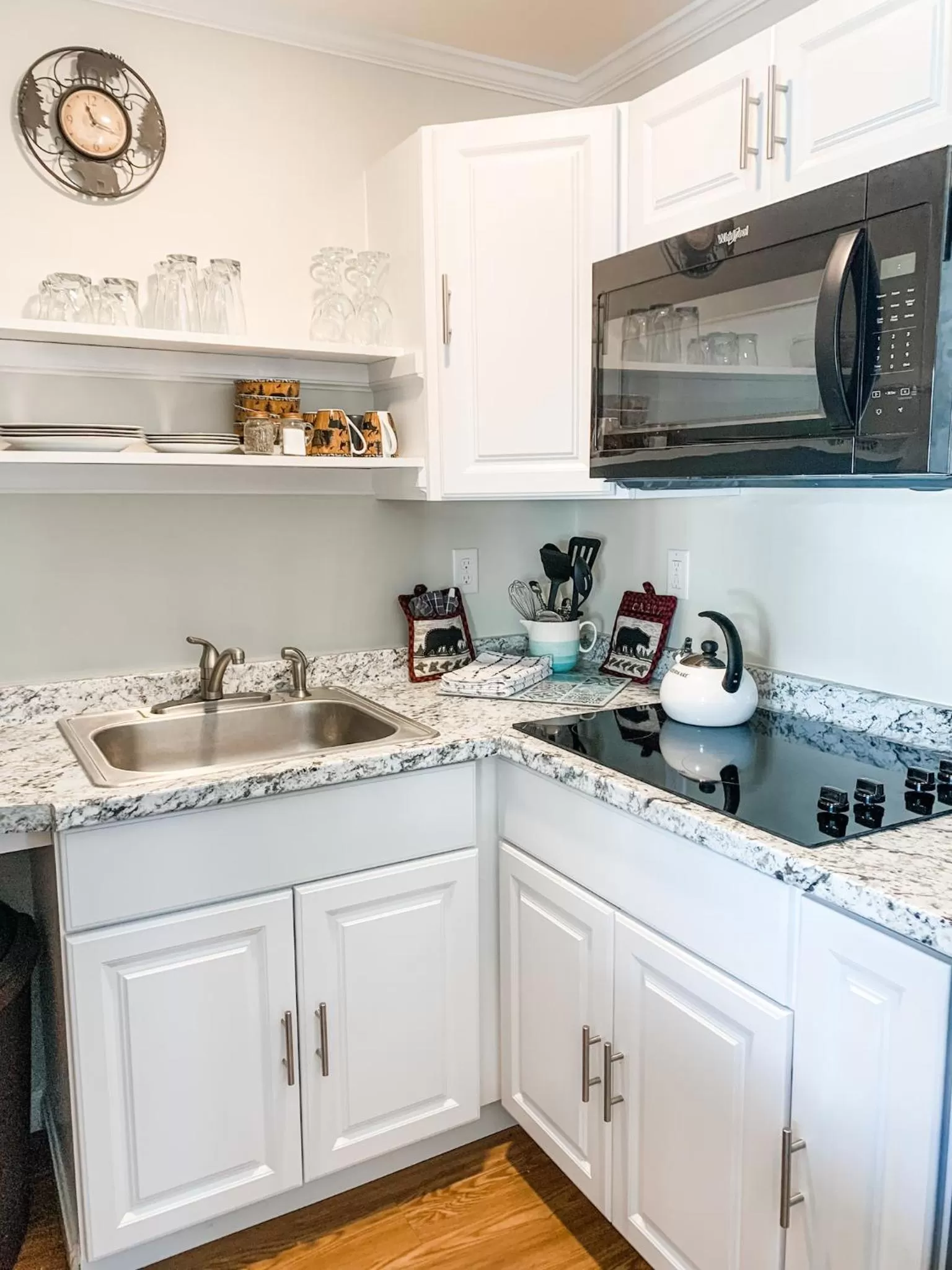 Kitchen or kitchenette in Rangeley Town & Lake