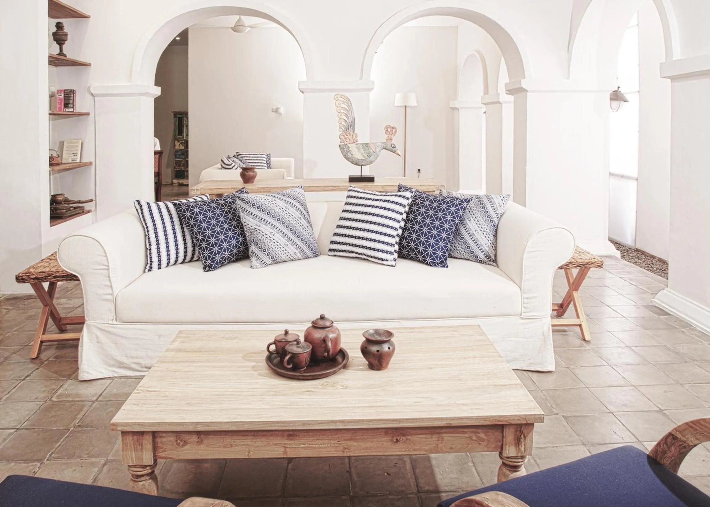 Communal lounge/ TV room in Adhisthana Hotel Yogyakarta