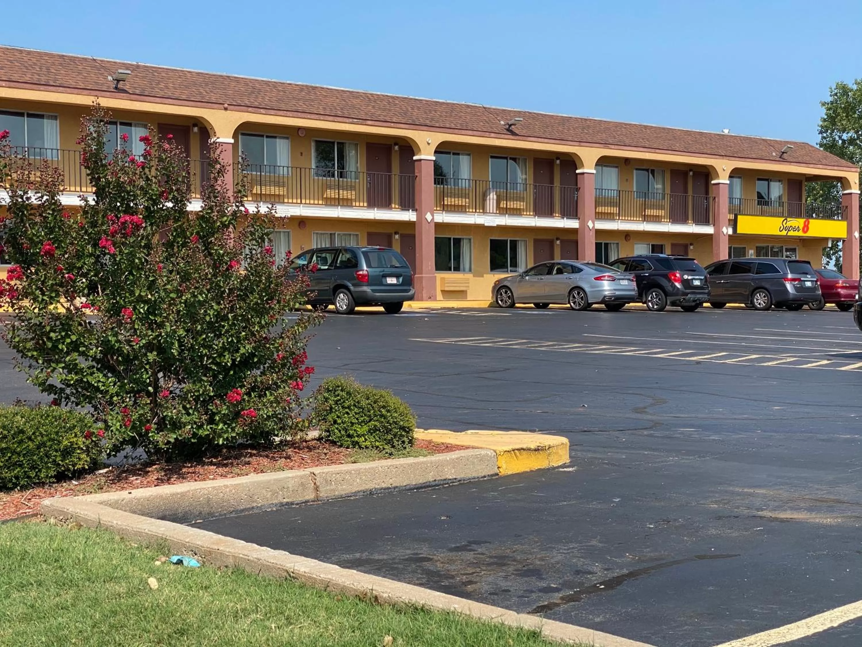 Property building in Super 8 by Wyndham Midwest City OK