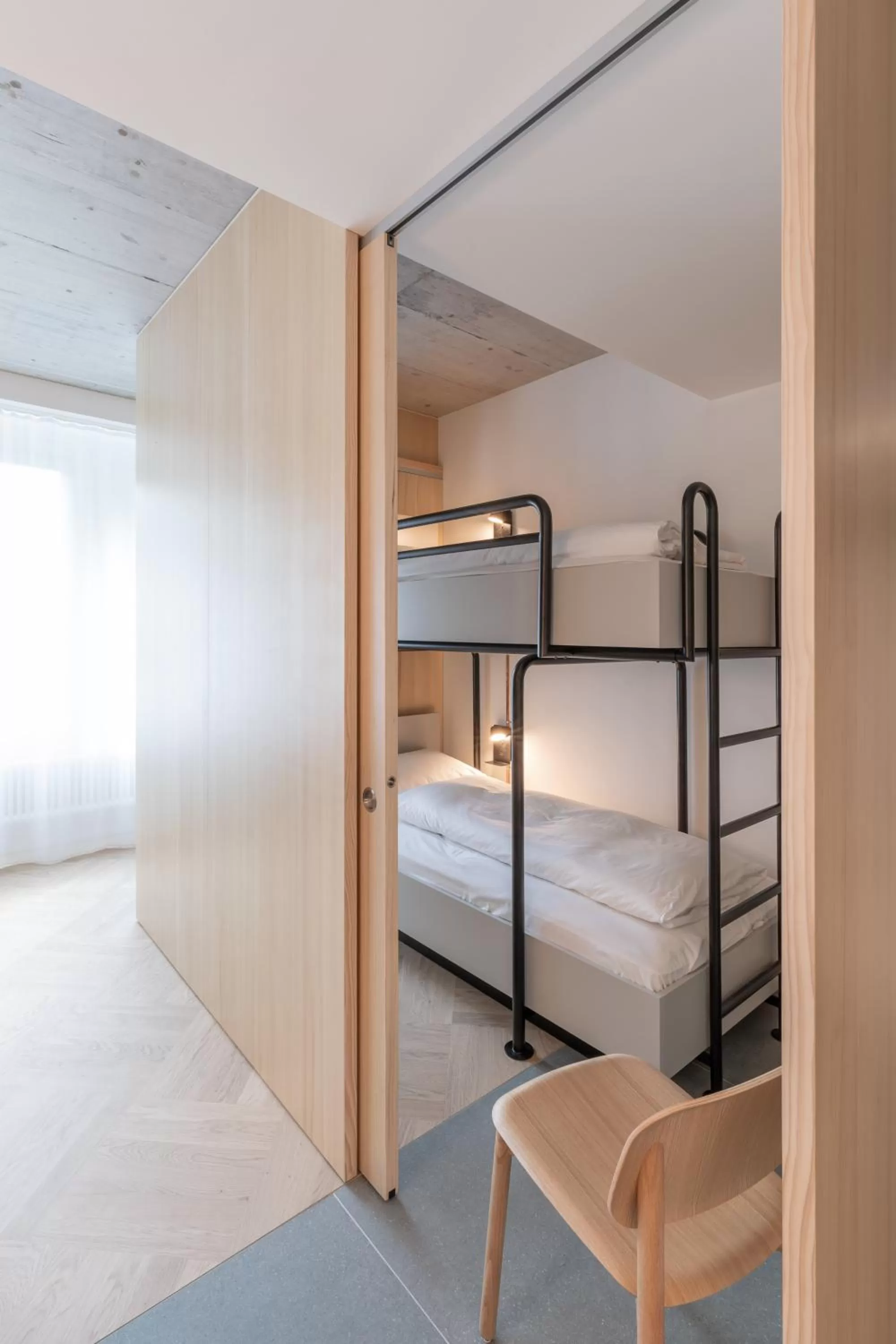 bunk bed in Alpenblick Bern - kind of a hotel
