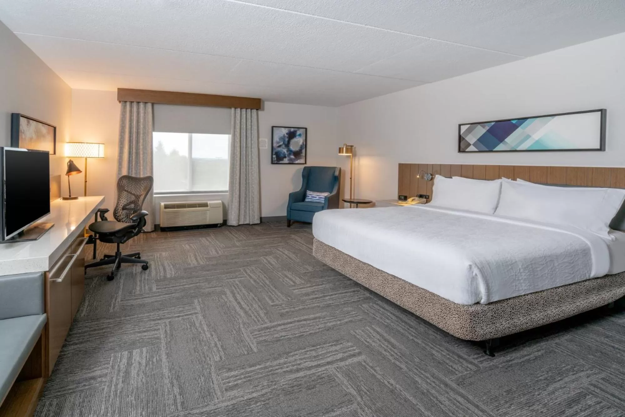 TV and multimedia, Bed in Hilton Garden Inn Pittsburgh/Southpointe