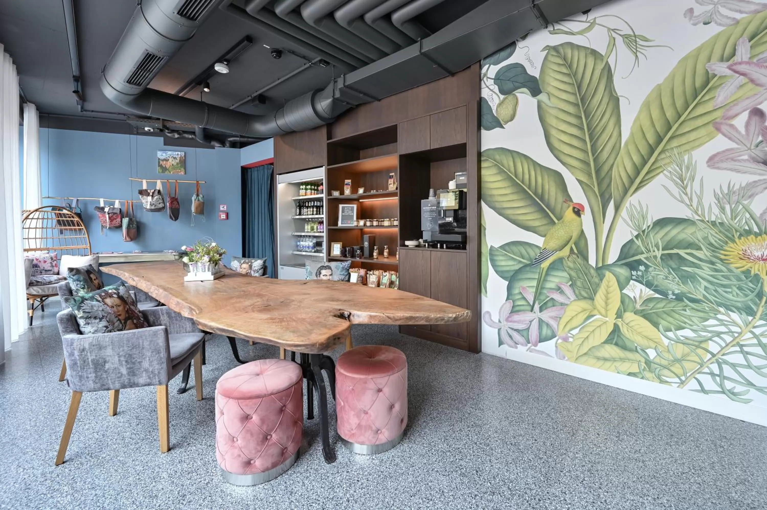 Lobby or reception in Hotel Sonne