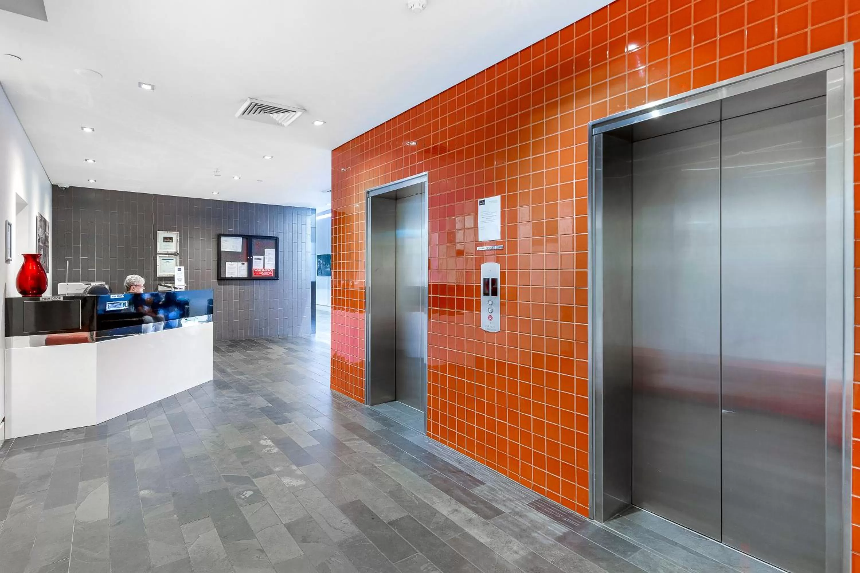 Lobby or reception in Quattro on Astor