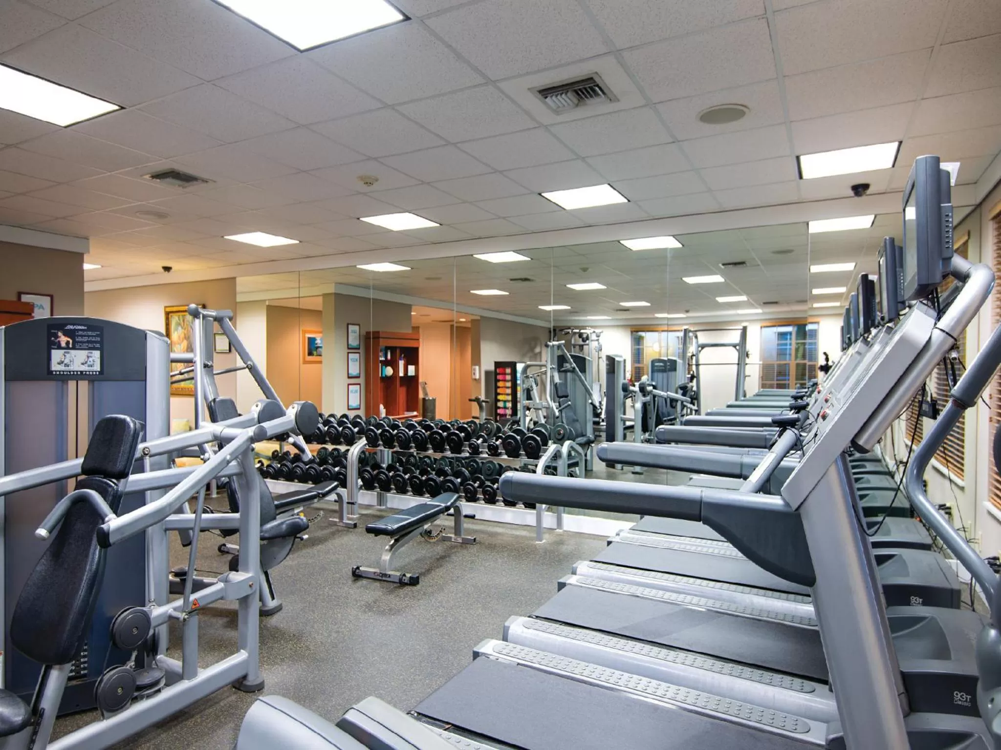 Fitness centre/facilities in Hawks Cay Resort